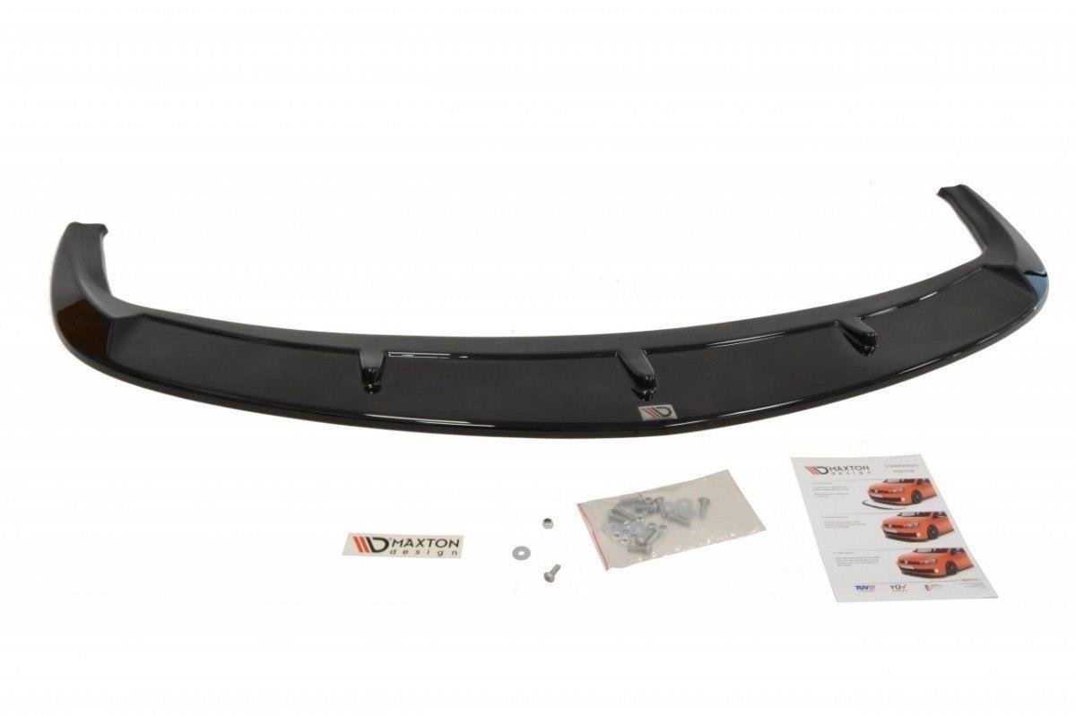 Street+ Spoilerlippe Front Ansatz V.2 passend für Alfa Romeo 159 schwarz Hochglanz