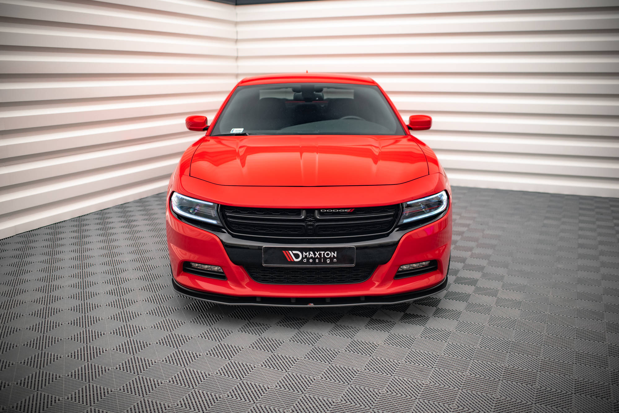 Street Pro Spoilerlippe Front Ansatz passend für Dodge Charger RT Mk7 FL