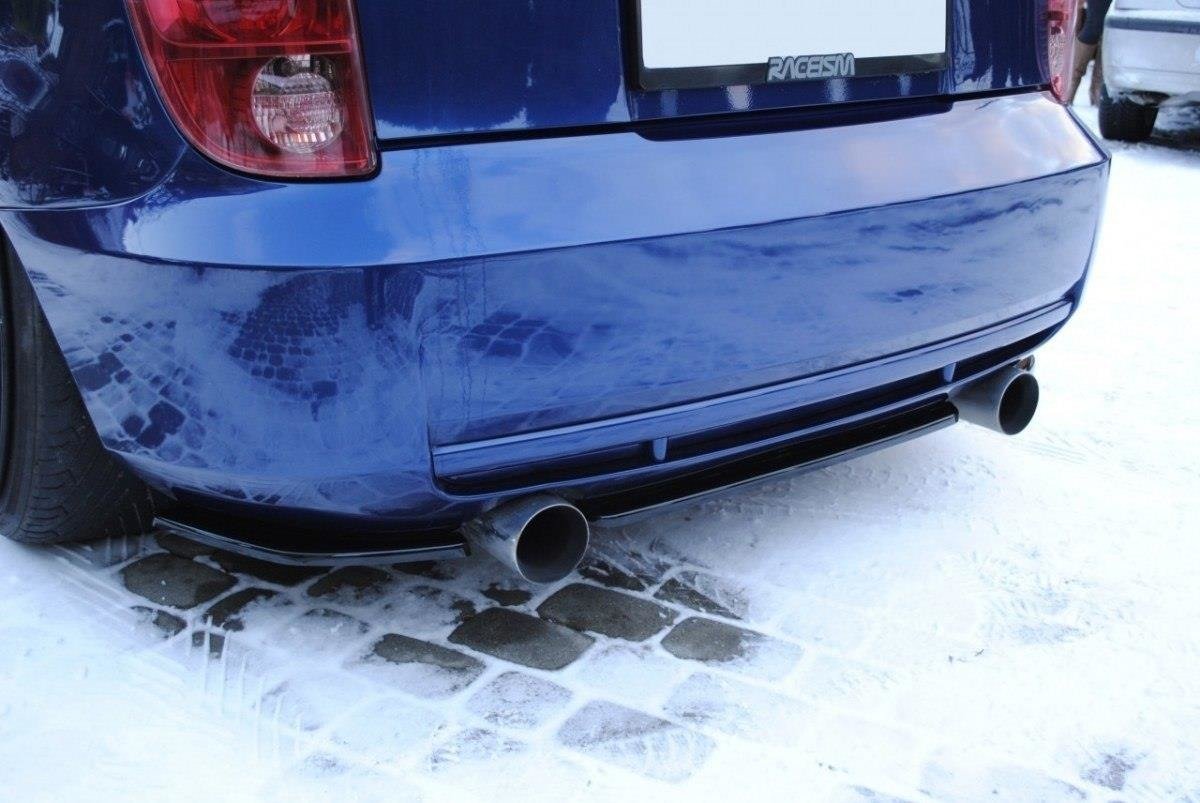 Heckansatz TOYOTA CELICA T23 vor Facelift schwarz Hochglanz