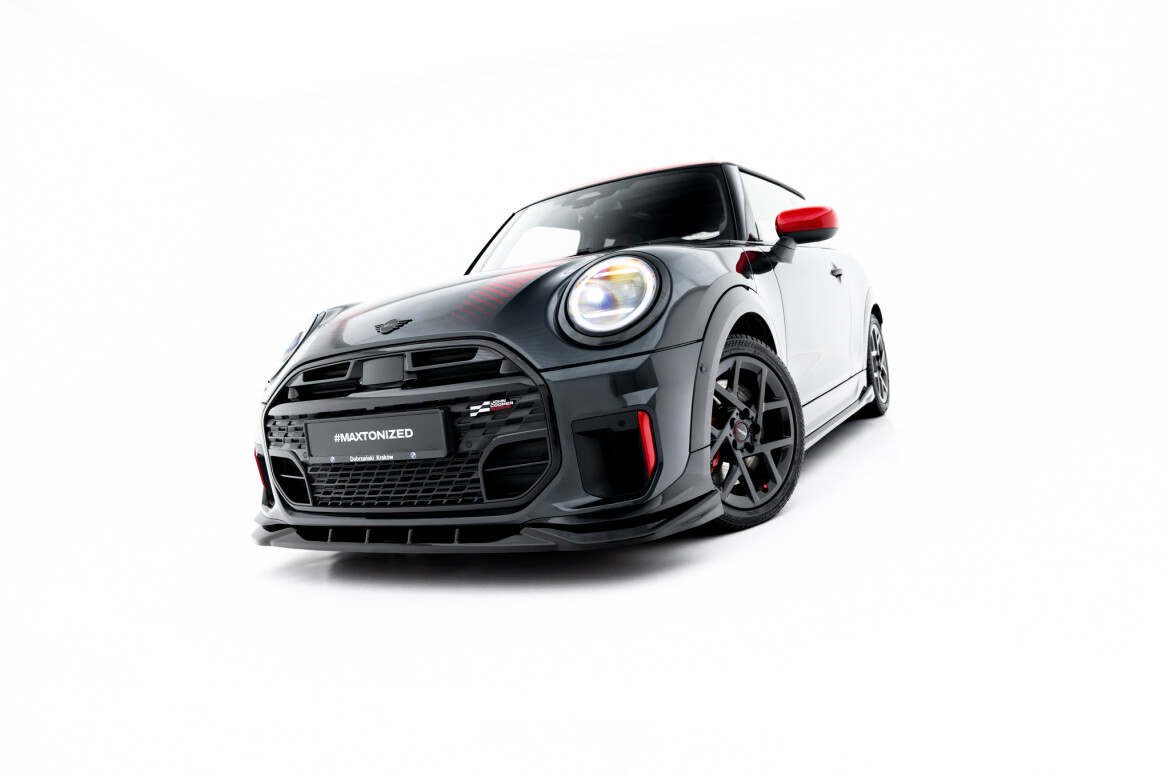 Frontlippe passend für Mini Cooper John Cooper Works F65 schwarz Hochglanz