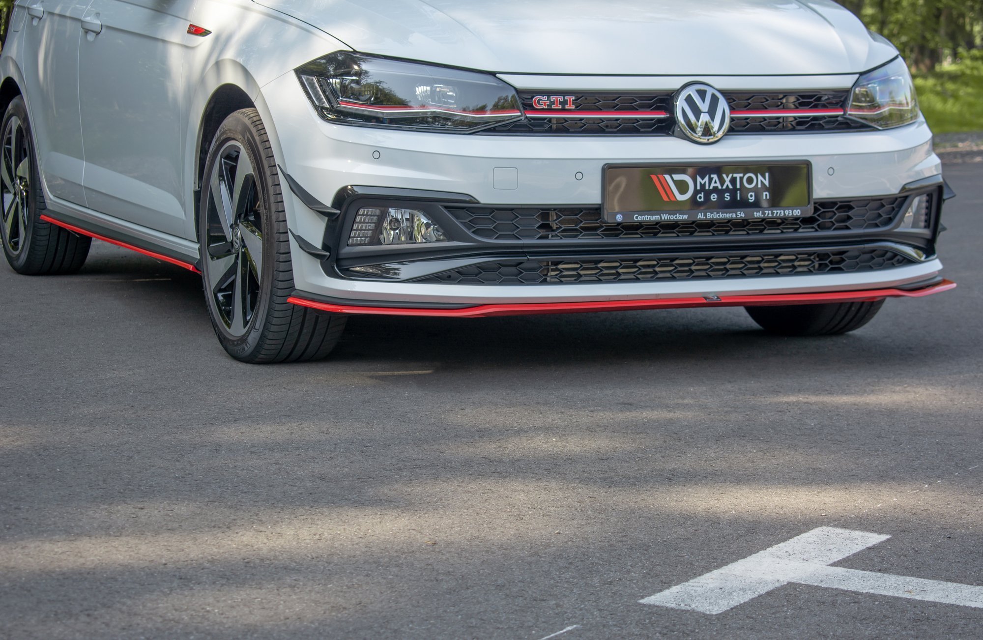 Front Ansatz V.2 für Volkswagen Polo GTI / R-line Mk6