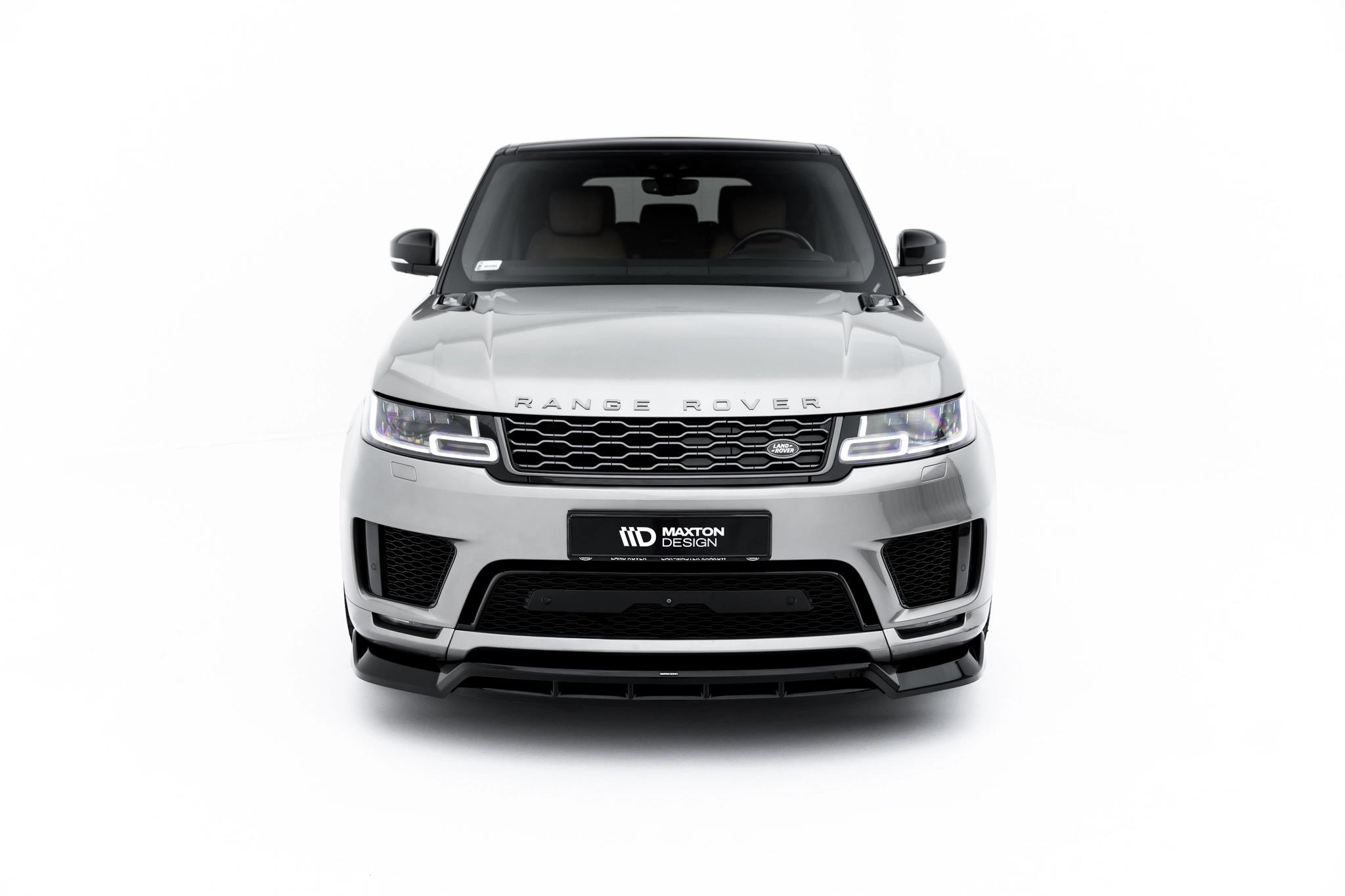 Frontlippe passend für Land Rover Range Rover Sport Mk2 Facelift schwarz Hochglanz