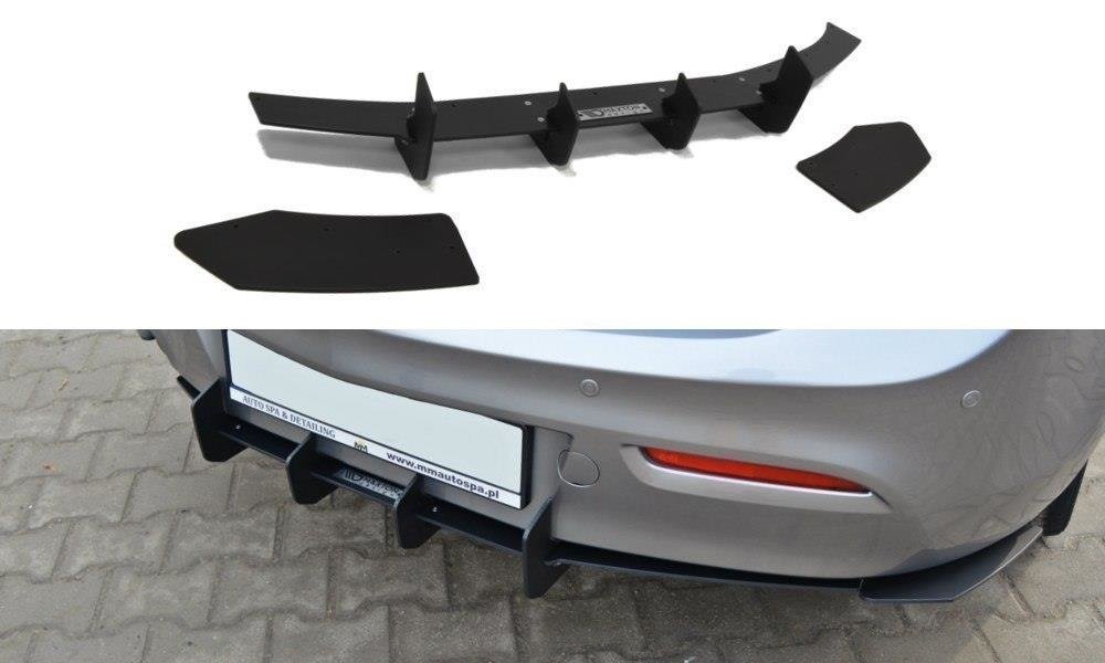 Diffusor für MAZDA 3 MK2 SPORT vor Facelift Diffusor Heck Ansatz für Heckschürze für & Heck Ansatz Flaps