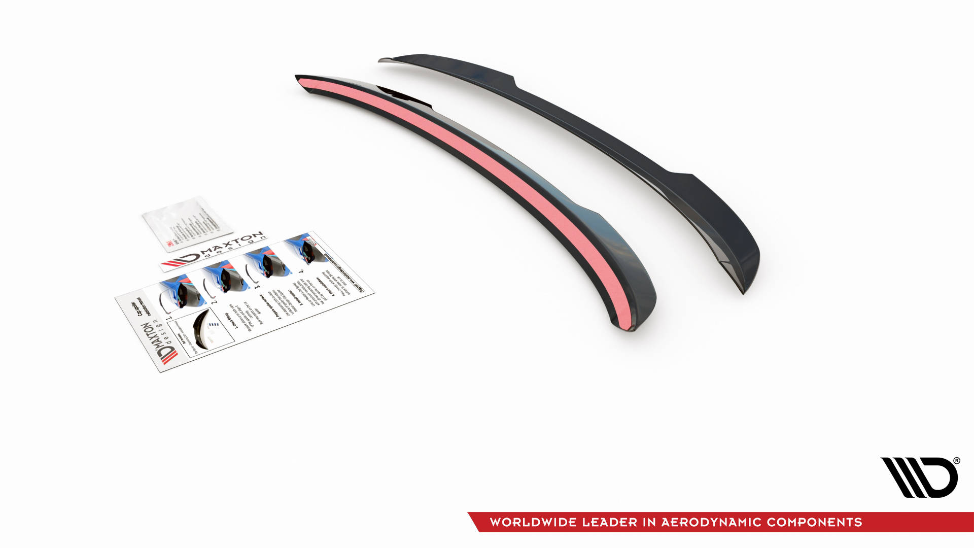 Heck Spoiler Aufsatz Abrisskante passend für Renault Clio Mk5 schwarz Hochglanz