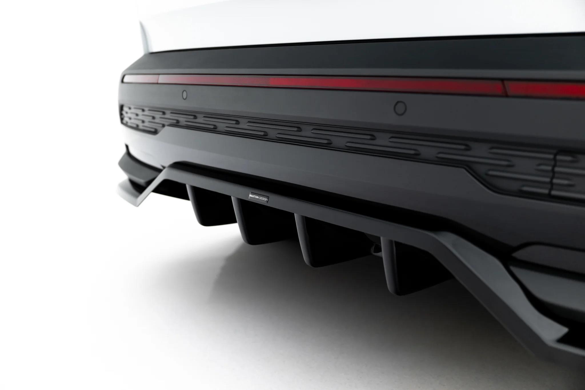 Street+ Mittlerer Diffusor RACE passend für Skoda Elroq RS Mk1 schwarz Hochglanz