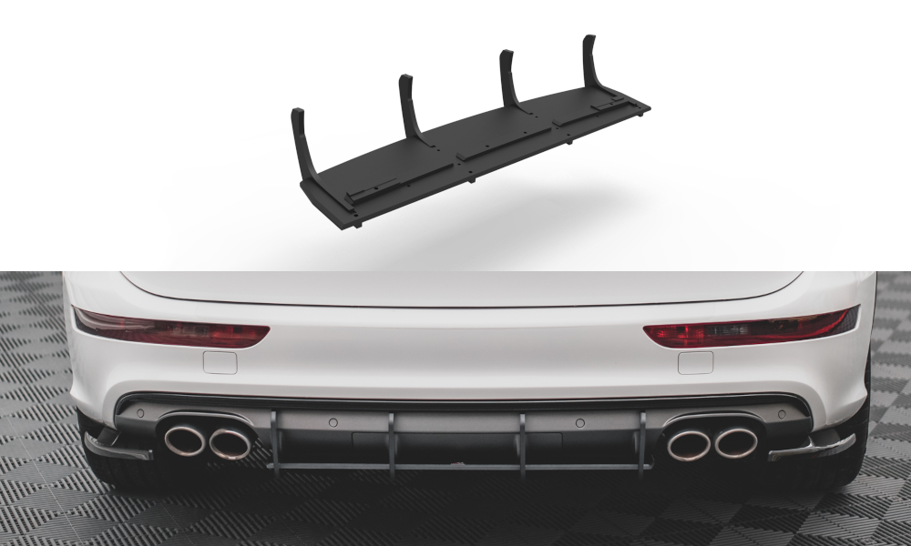 Street Pro Heckschürze Heck Ansatz Diffusor passend für Audi SQ5 Mk1 8R