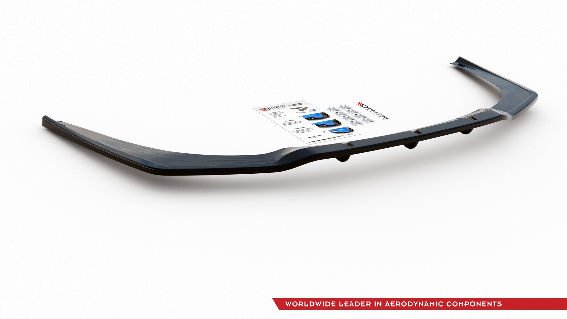 Mittlerer Cup Diffusor DTM Look Heck Ansatz für BMW 8 Coupe M-Paket G15 schwarz Hochglanz