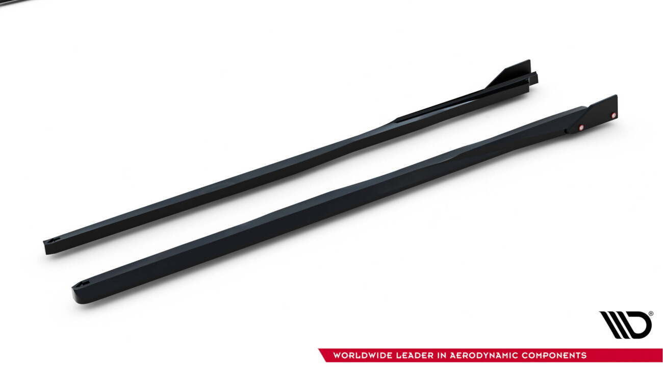 Seitenschweller Ansatz (Paar) + Flaps passend für Toyota GR Yaris Mk4 Facelift