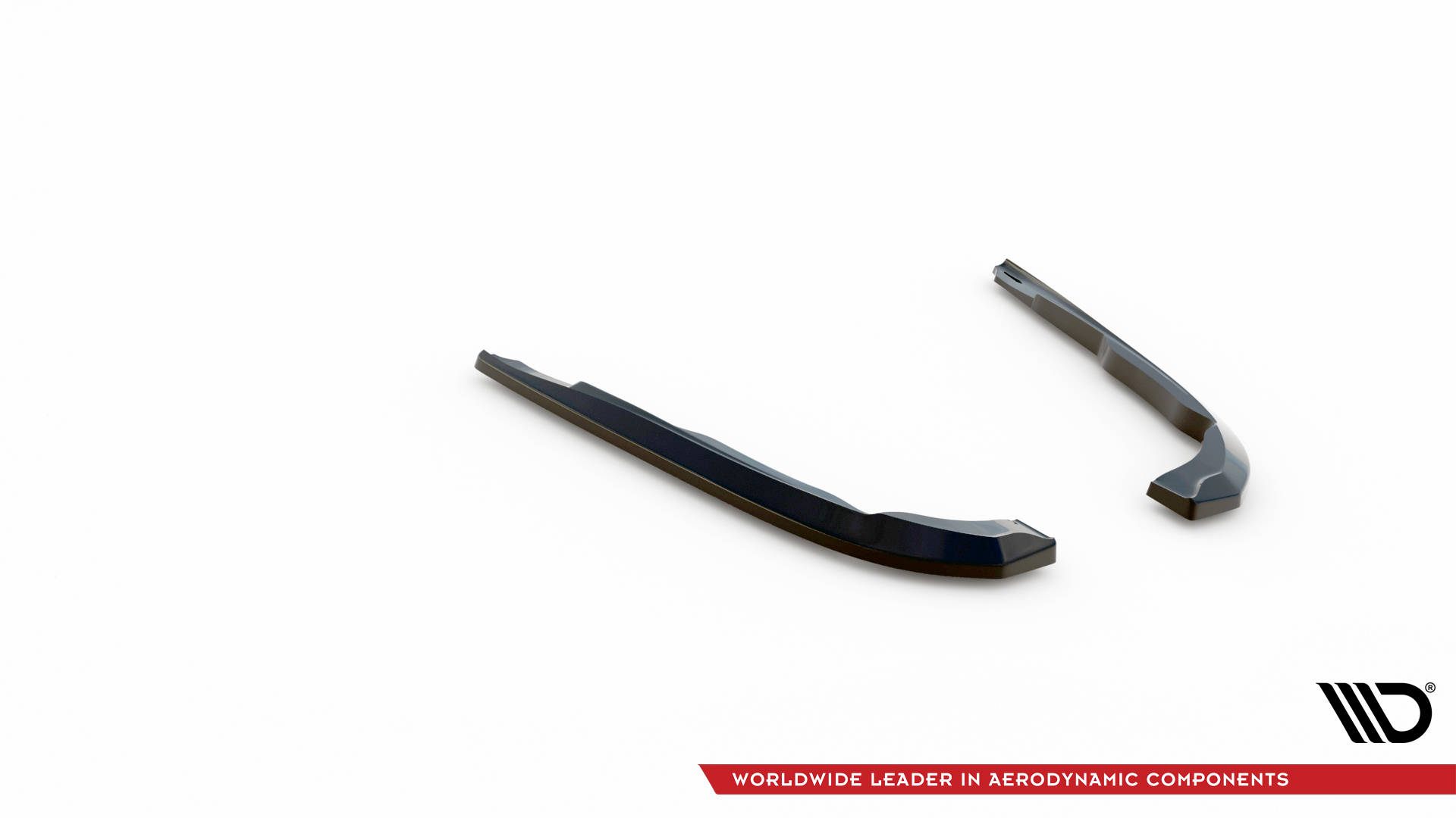 Diffusor Flaps V.1 passend für Infiniti Q50 S Mk1 schwarz Hochglanz