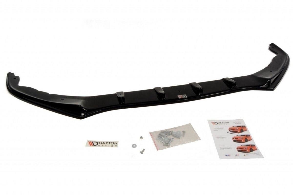 Street+ Spoilerlippe Front Ansatz passend für Honda Accord MK 8 vor FL schwarz Hochglanz