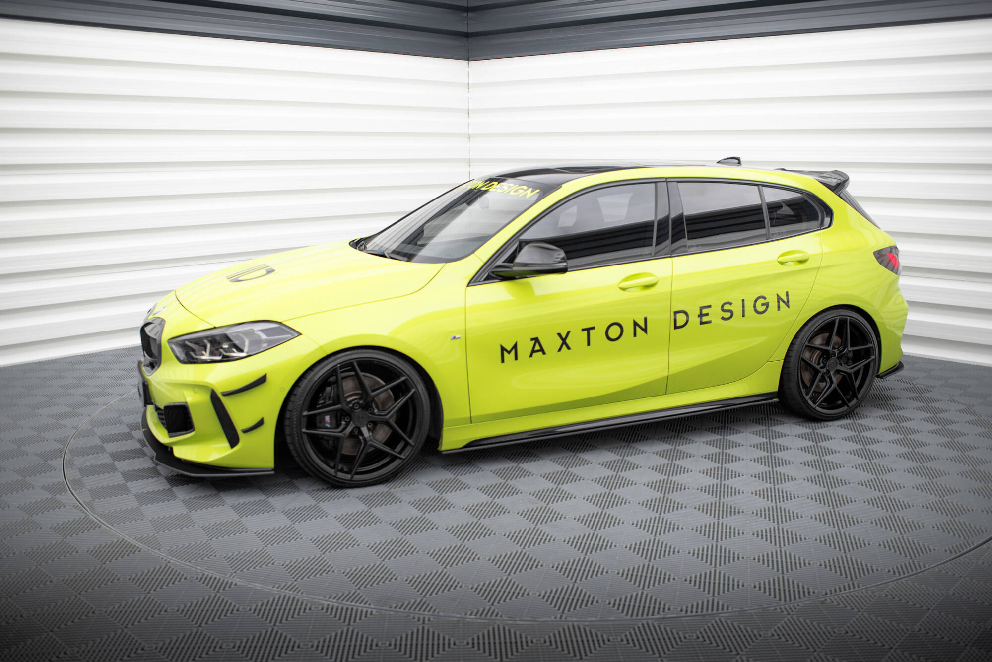 Street Pro Seitenschweller Leisten passend für BMW 1er M-Paket / M135i / 128ti F40