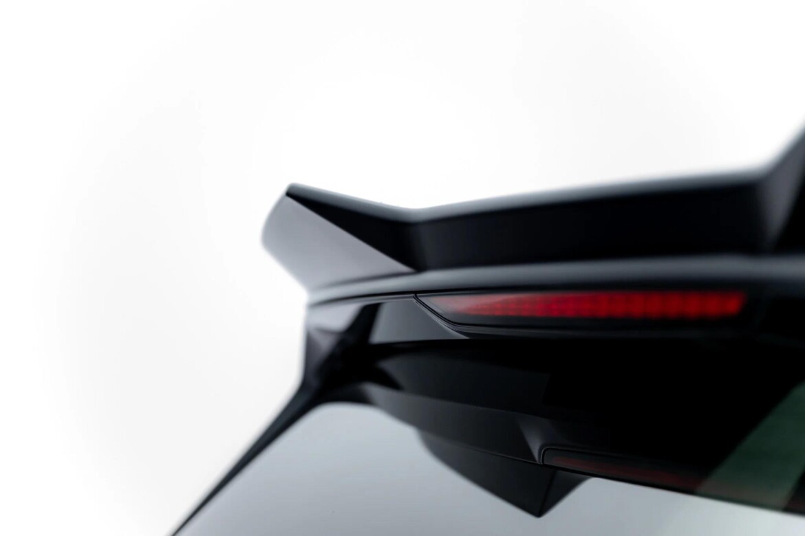 Heckspoiler Lippe 3D passend für BMW X5 M-Paket G05 / G05 Facelift schwarz Hochglanz