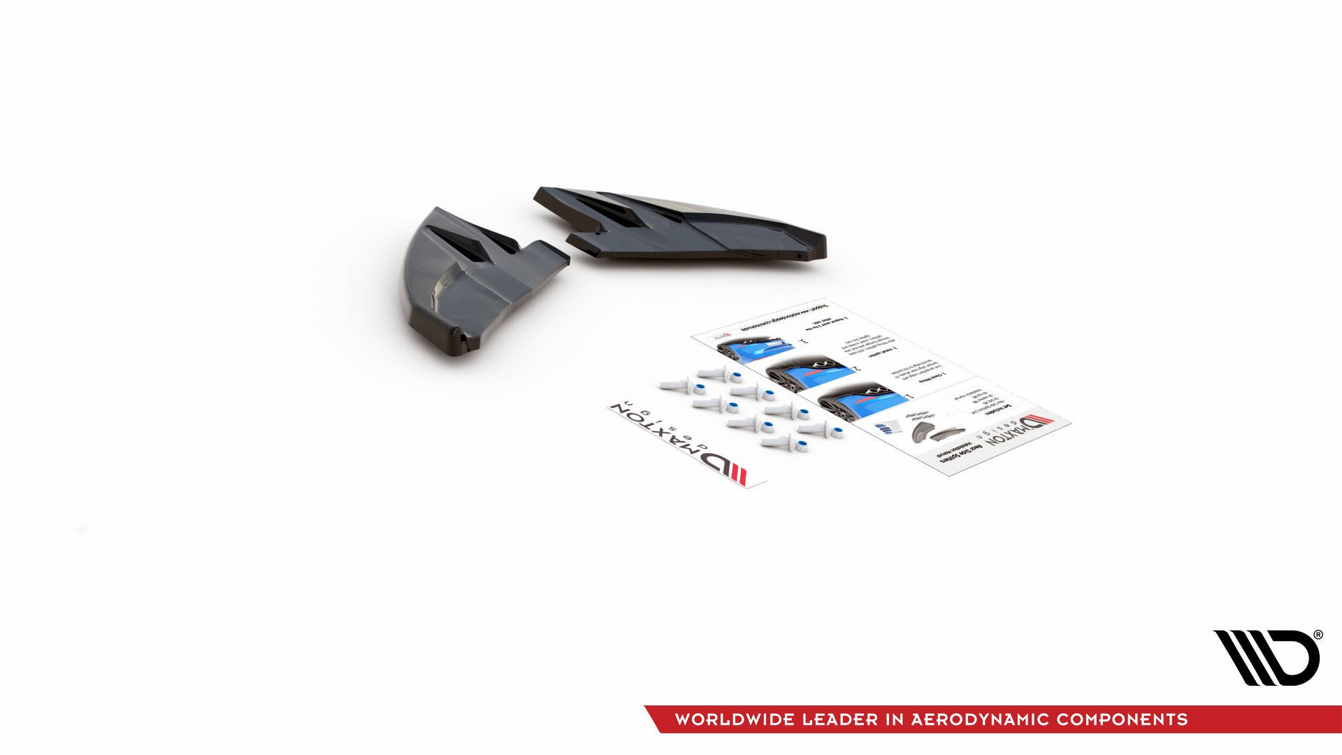 Street+ Heck Ansatz Flaps V.3 passend für Alfa Romeo Giulietta FL schwarz Hochglanz