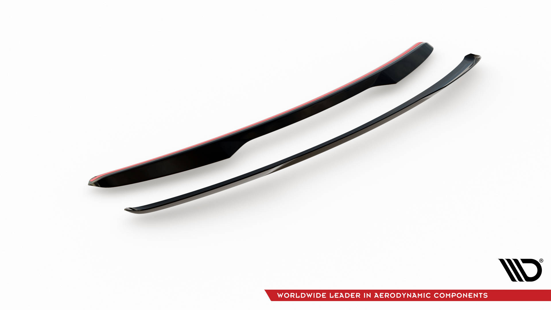 Heck Spoiler Aufsatz Abrisskante passend für Nissan GTR R35 FL schwarz Hochglanz