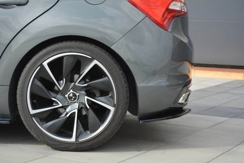 Street+ Heck Ansatz Flaps passend für CITROEN DS5 schwarz Hochglanz