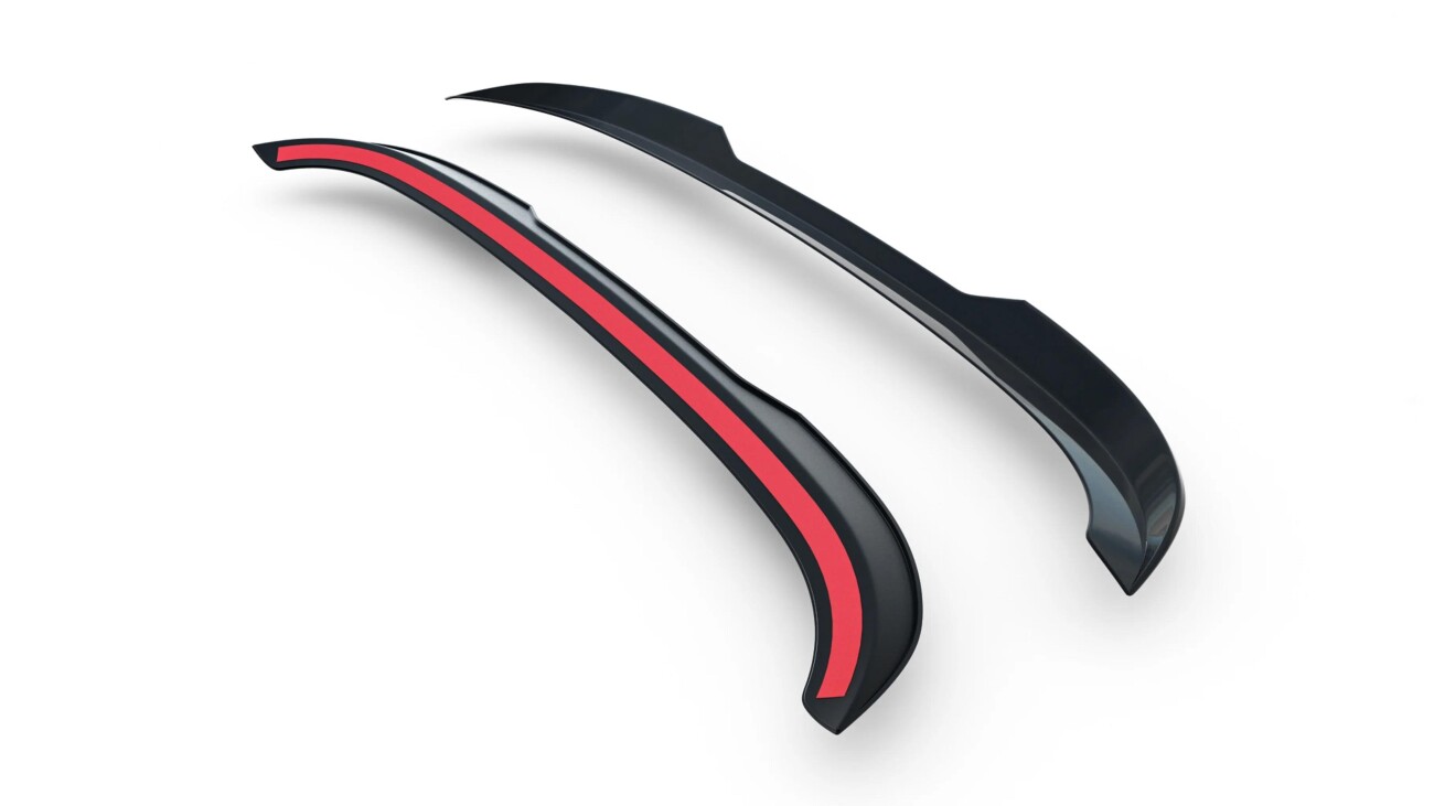 Heckspoiler Lippe passend für Ford Kuga ST-Line Mk2 Facelift schwarz Hochglanz