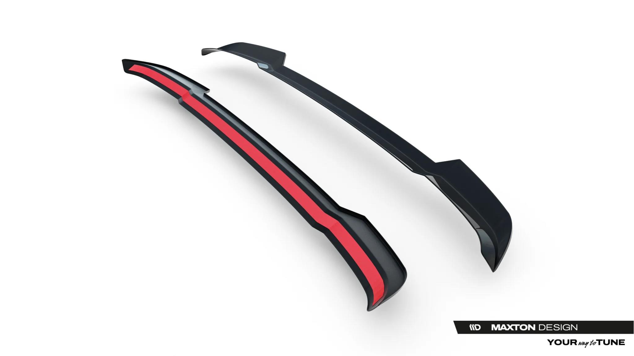 Heckspoiler Lippe Skoda Elroq RS Mk1 schwarz Hochglanz