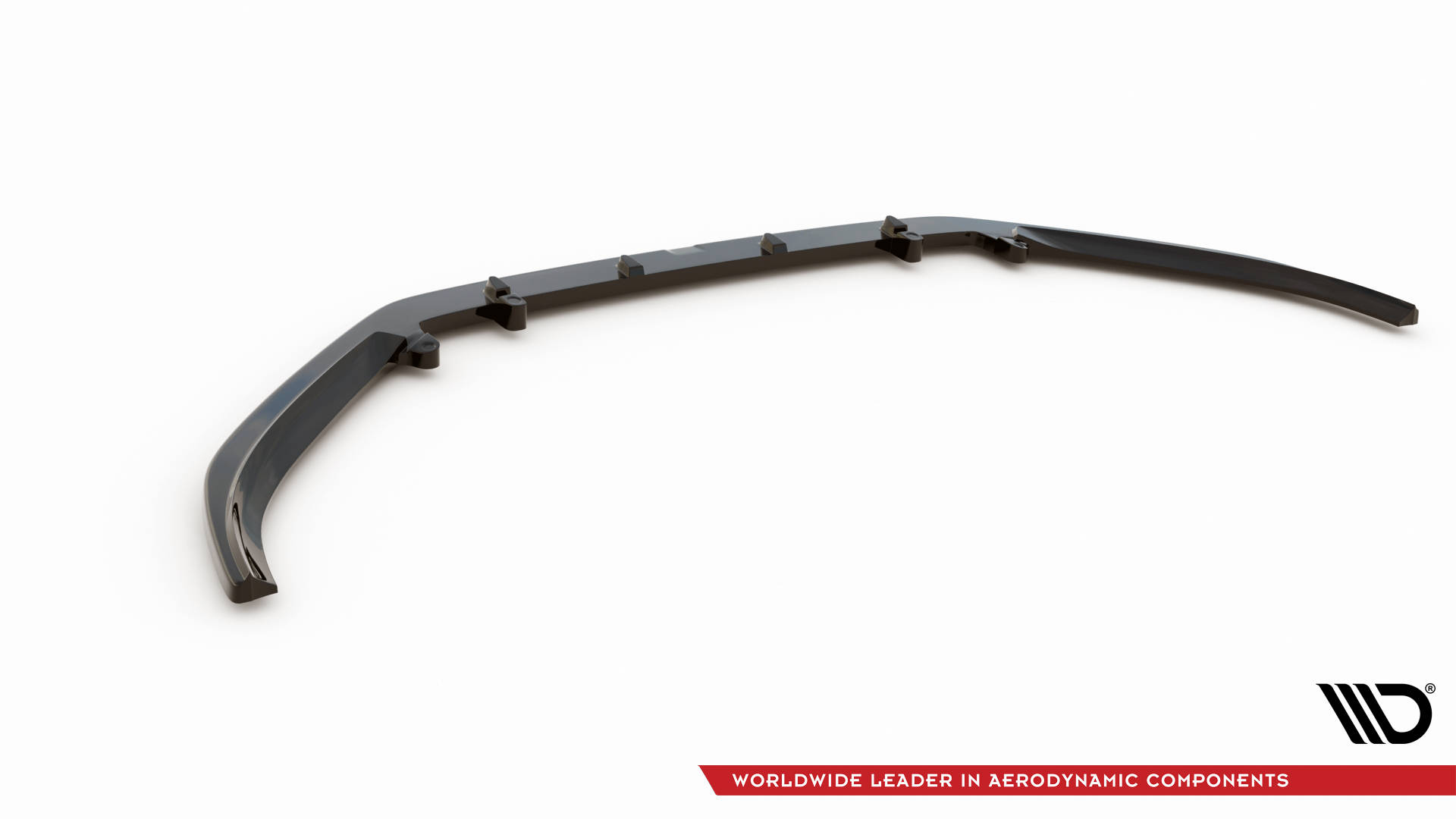 Street+ Spoilerlippe Front Ansatz passend für Mazda 3 Mk3 schwarz Hochglanz