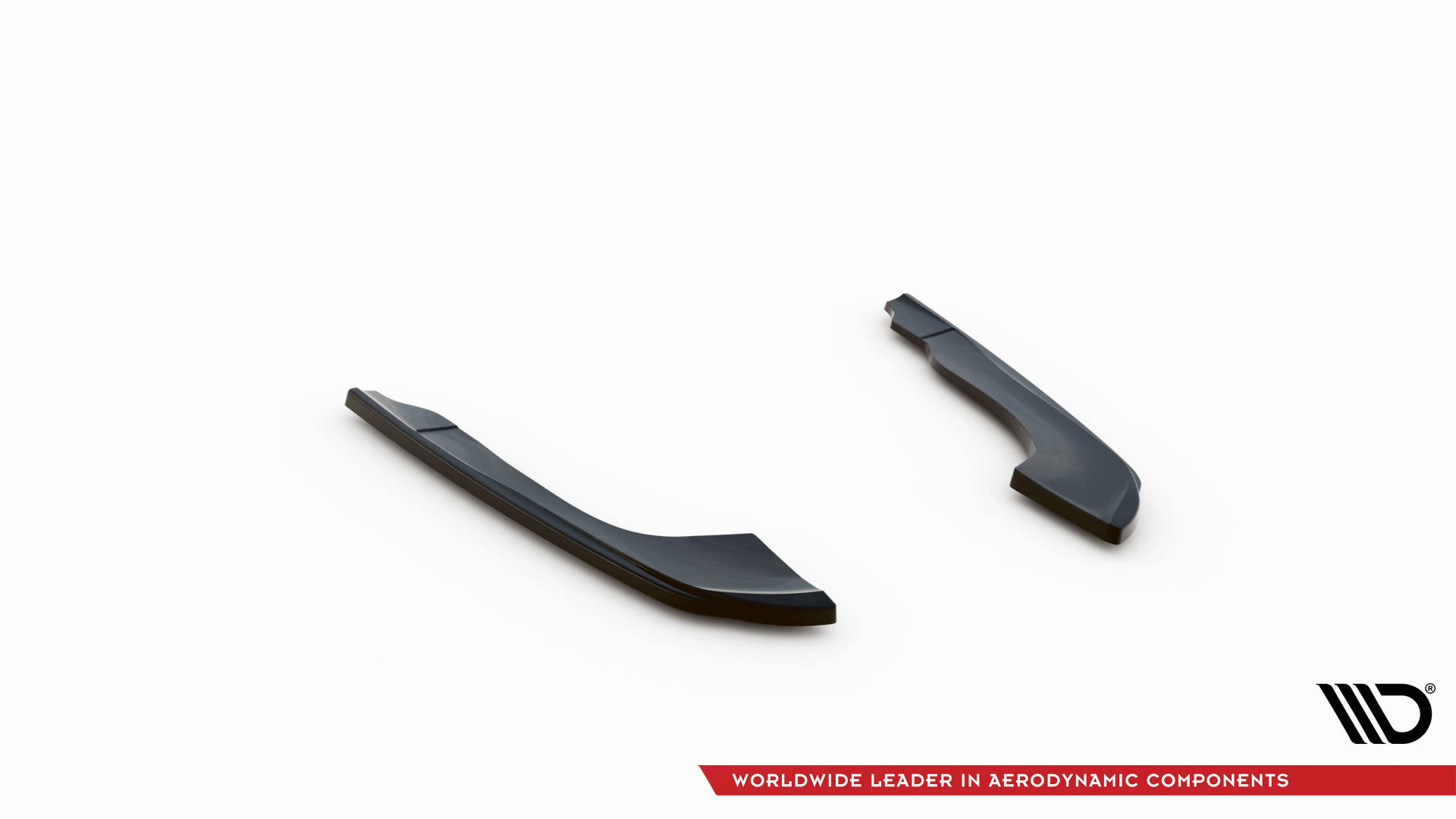 Street+ Heck Ansatz Flaps V.2 passend für Kia Optima Mk4 FL schwarz Hochglanz