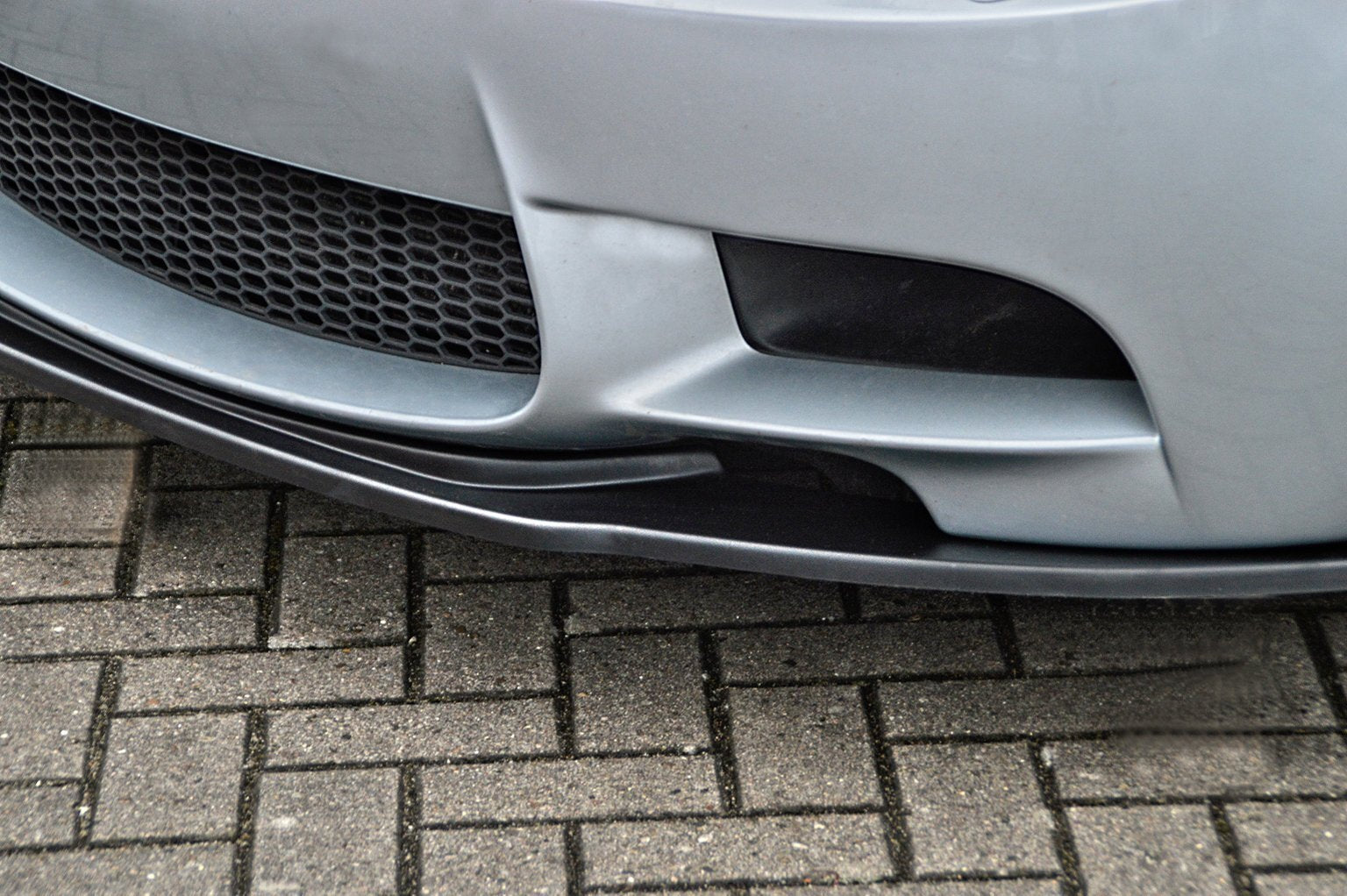 CUP Frontspoilerlippe für BMW M3 E92 E93 Bj. 2007-2013 Schwarz Glanz