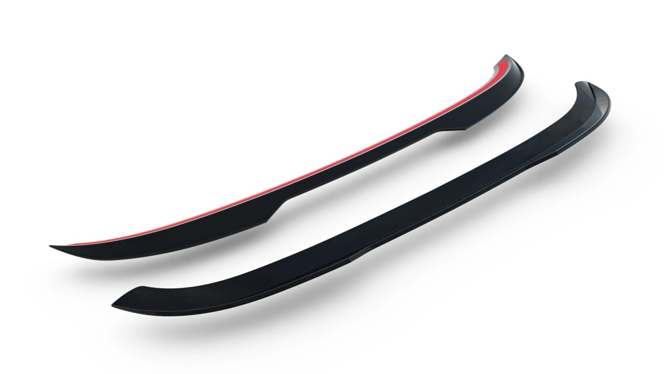 Heckspoiler Lippe passend für Ford Kuga ST-Line Mk2 Facelift schwarz Hochglanz