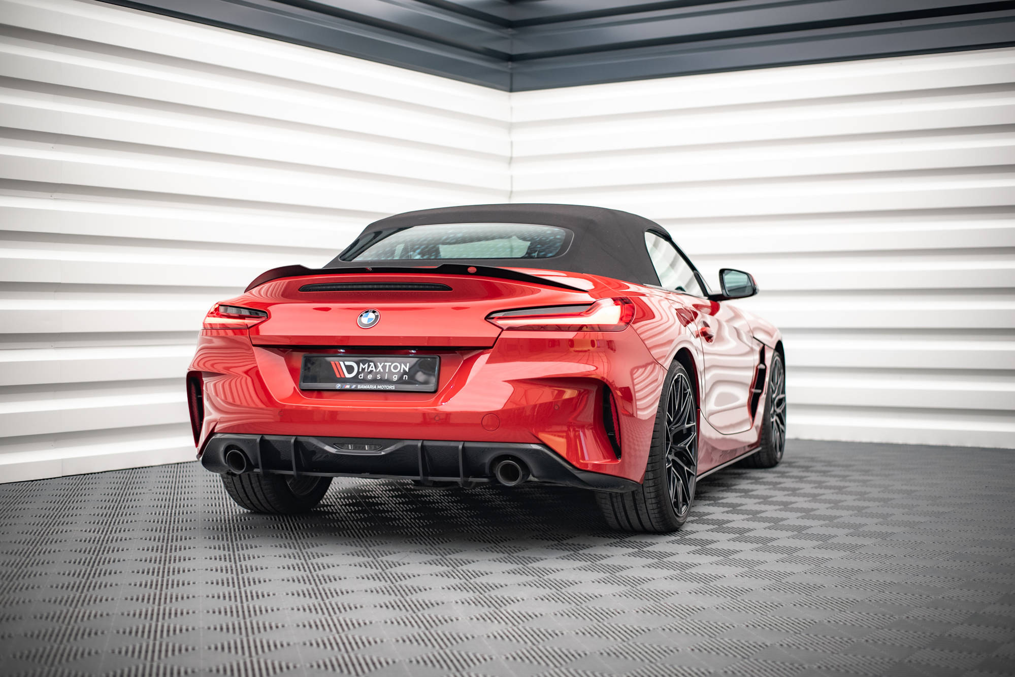 Street Pro Heckschürze Heck Ansatz Diffusor passend für BMW Z4 M-Paket G29