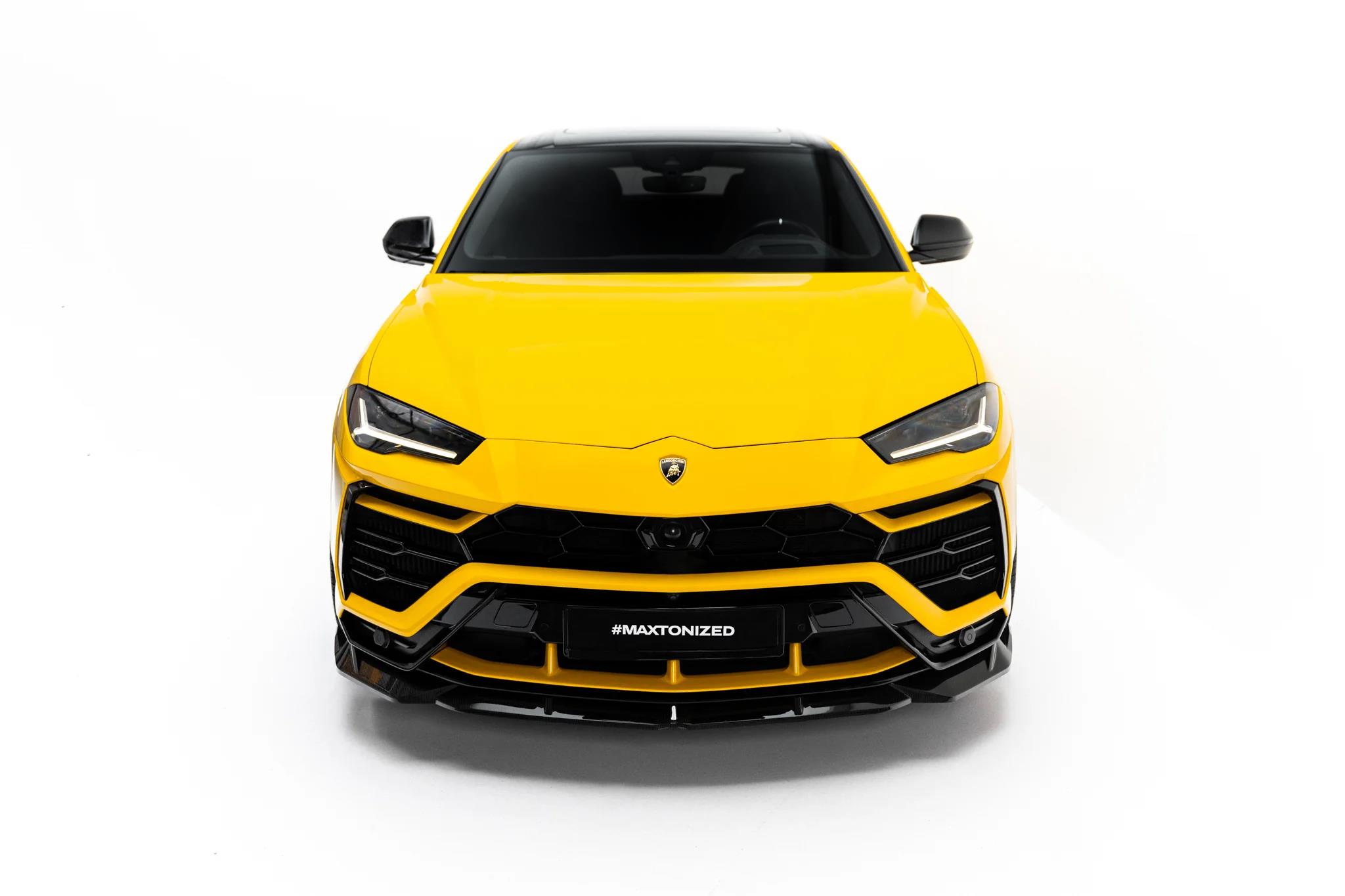 Prepreg Carbon Fiber Street+ Spoilerlippe Front Ansatz passend für Lamborghini Urus Mk 1