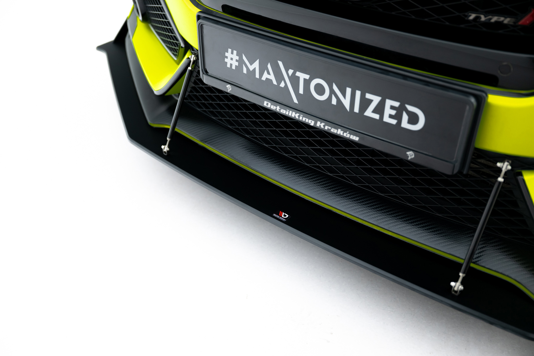 Street Pro Front Ansatz für Honda Civic Type-R Mk10 / Mk10 Facelift