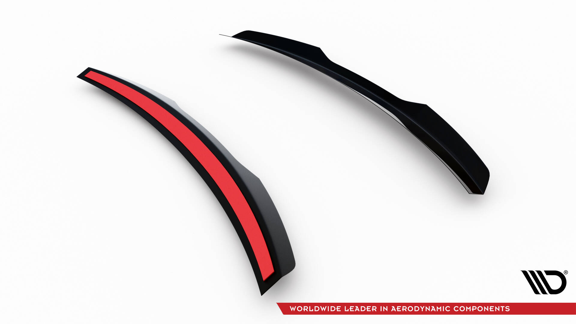 Heckspoiler Lippe passend für Brabus Smart Fortwo C451 FL schwarz Hochglanz