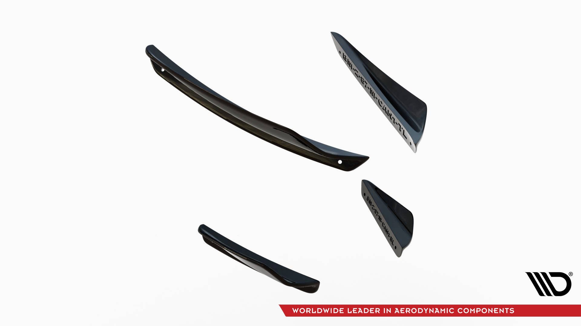 Stoßstangen Flaps Wings vorne Canards passend für BMW M2 F87
