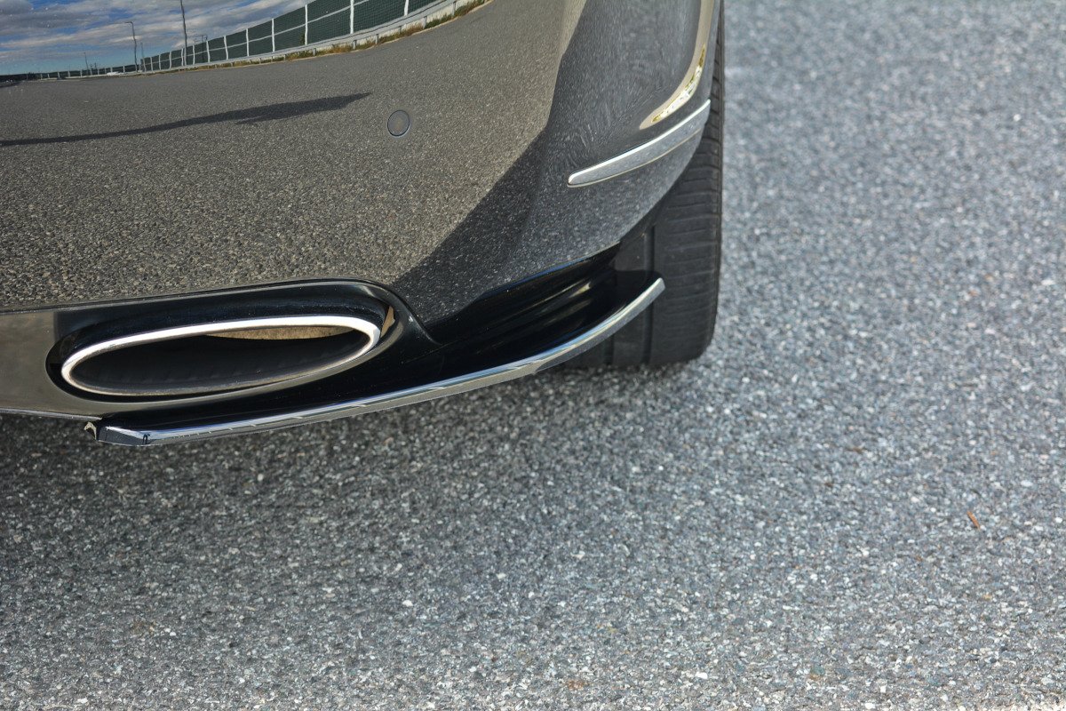 Diffusor Flaps passend für BENTLEY CONTINENTAL GT schwarz Hochglanz