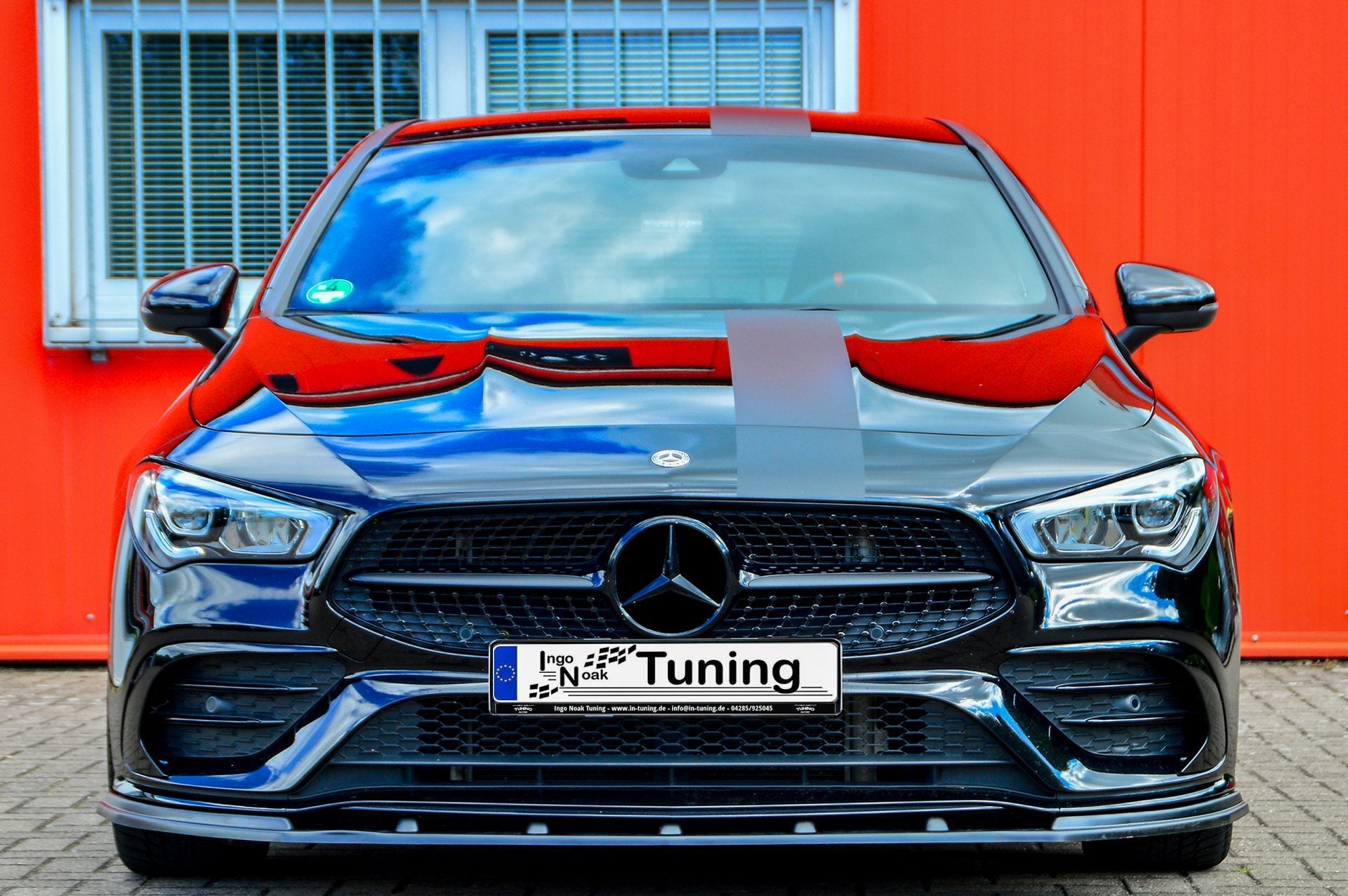 Cuplippe Spoilerlippe ABS Mercedes CLA AMG-Line C118 X118 OEM Optik
