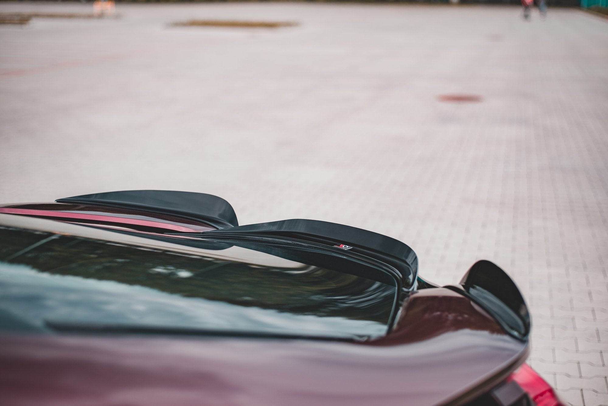 Spoiler CAP für Paket BMW i8 schwarz Hochglanz