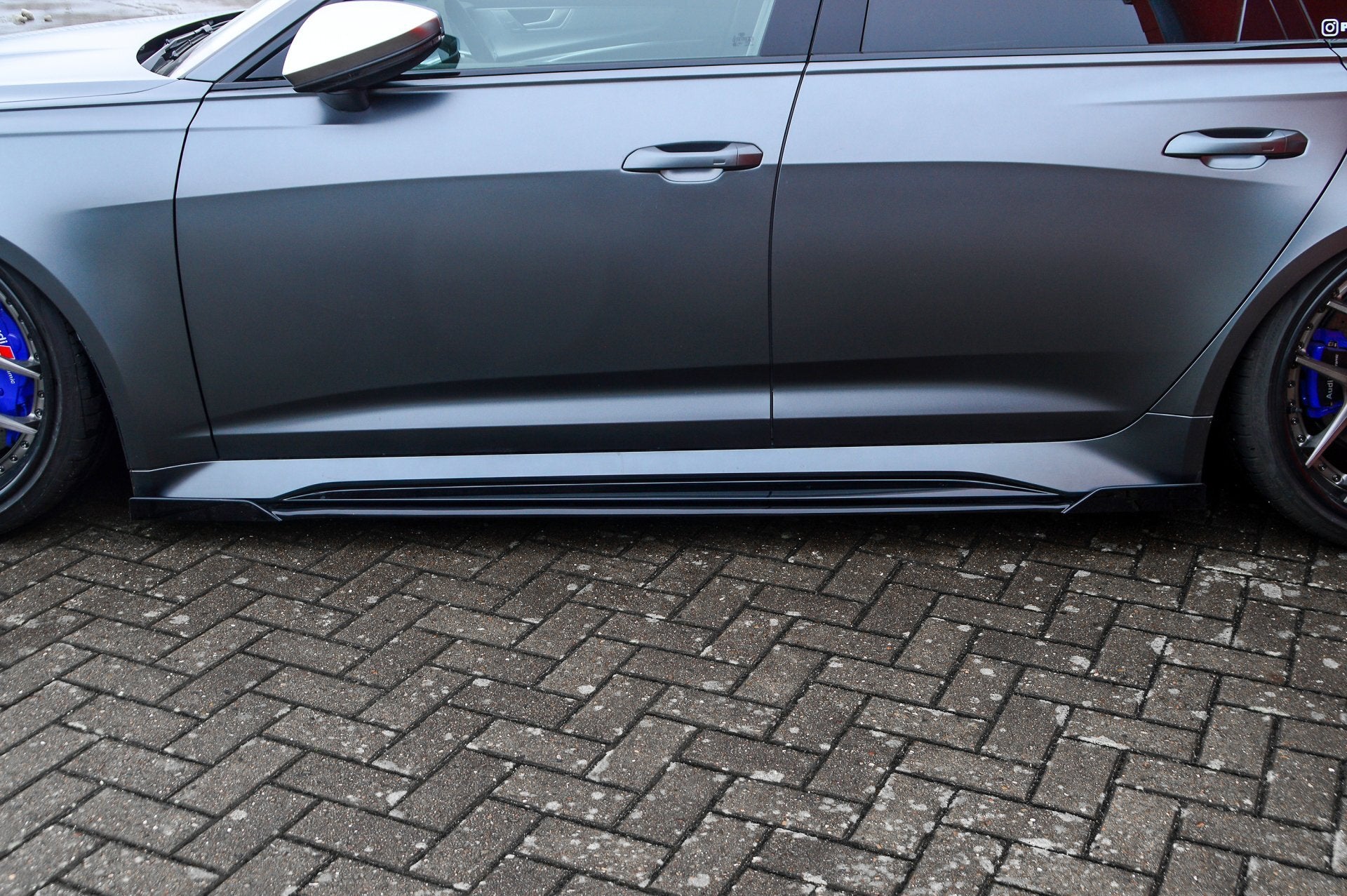 Bodykit für Audi RS6 C8 4K Bj.2019- Schwarz Matt
