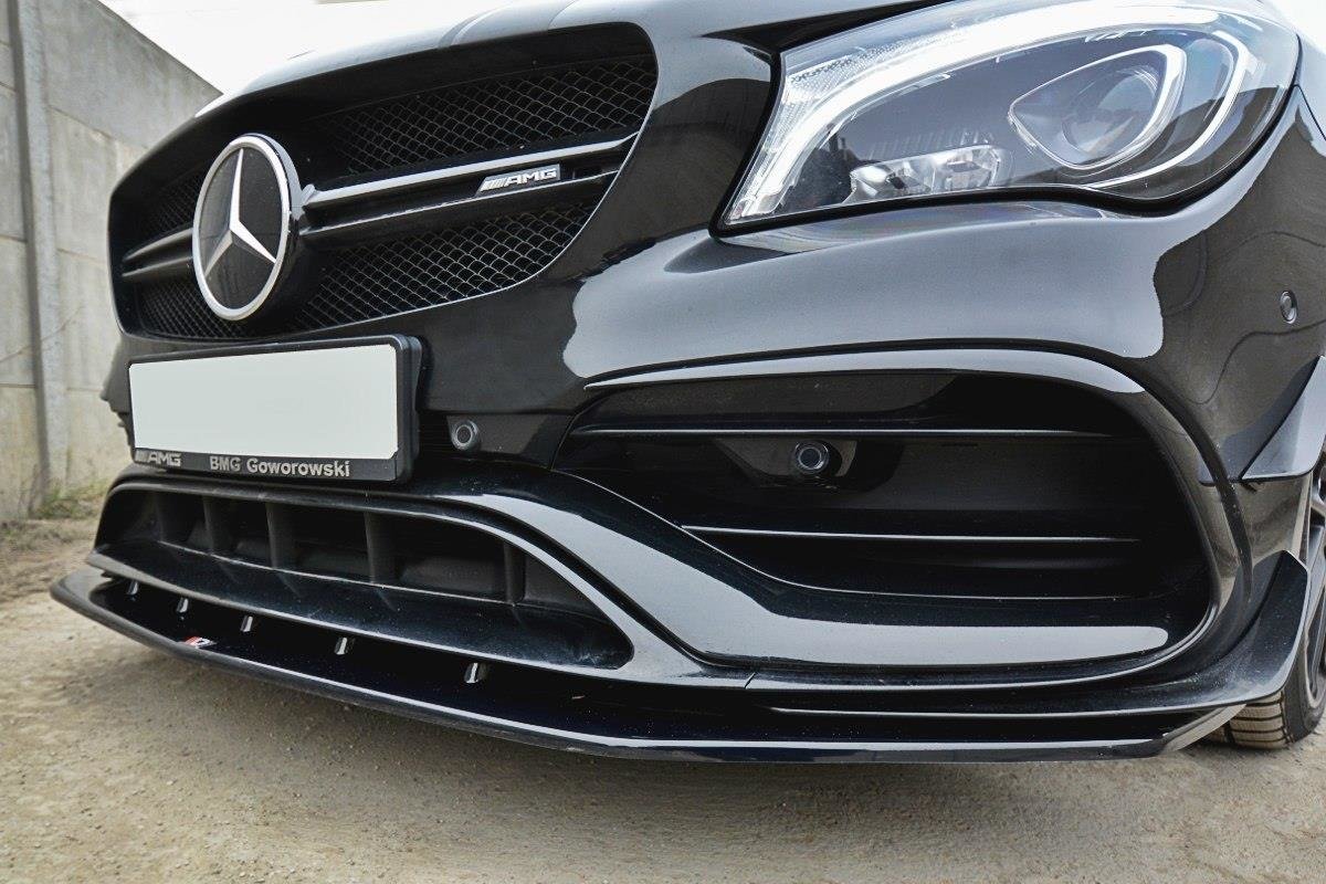 Front Ansatz V.1 für Mercedes CLA A45 AMG C117 Facelift Carbon Look