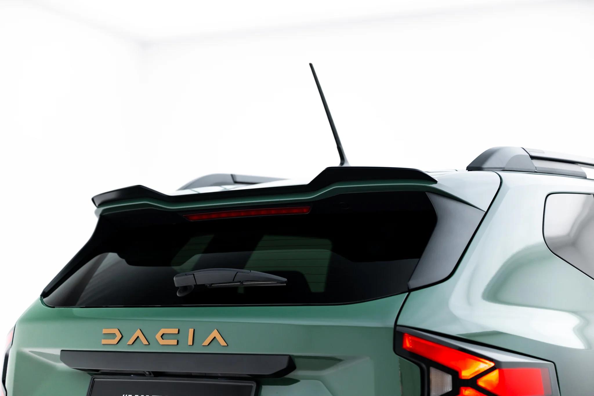 Heckspoiler Lippe Dacia Duster Mk3 schwarz Hochglanz