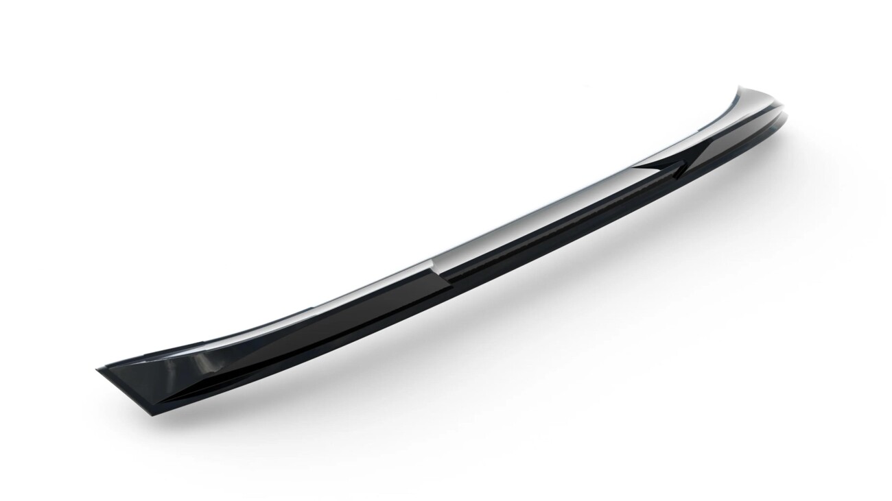 Heckspoiler Lippe 3D passend für BMW 2 Coupe G42 / M2 G87 schwarz Hochglanz
