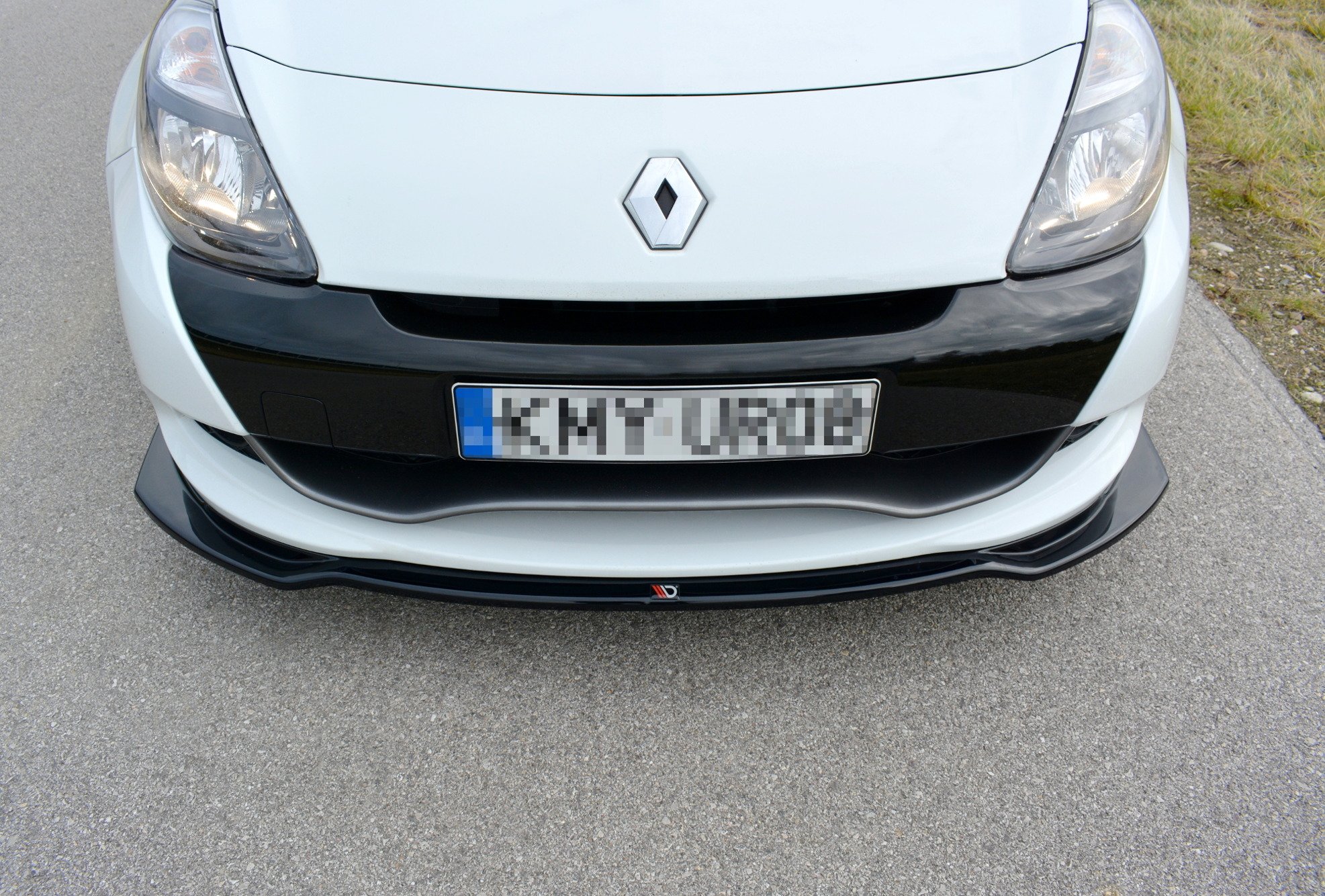 Front Ansatz V.1 für RENAULT CLIO MK3 RS FACELIFT Carbon Look