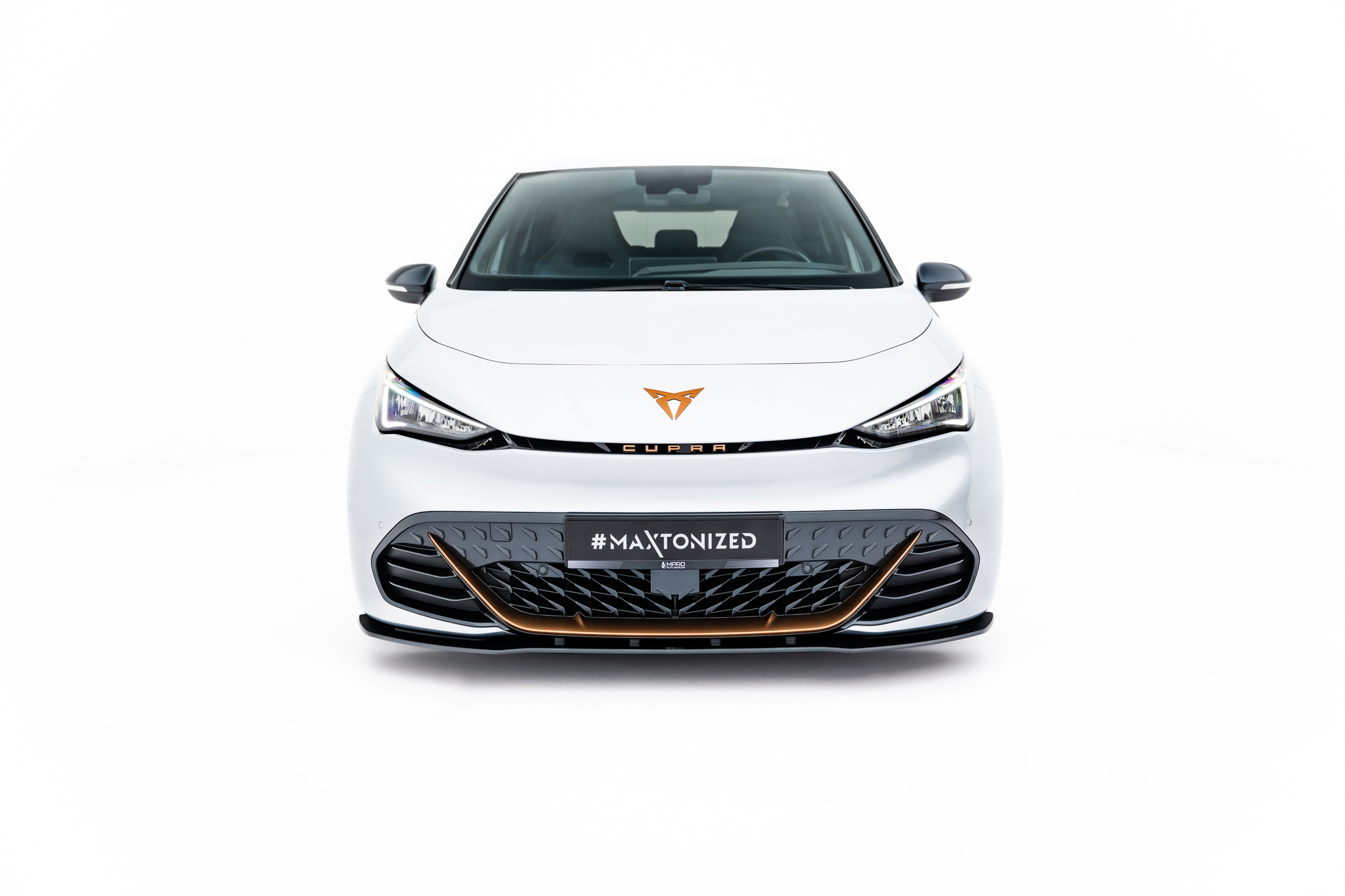 Frontlippe passend für CUPRA Born Mk1 schwarz matt