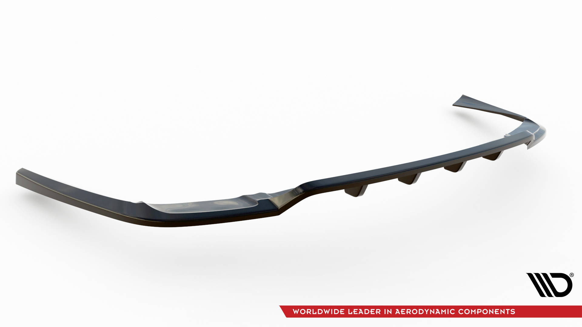 Street+ Mittlerer Diffusor RACE Heck Ansatz passend für Volvo XC90 R-Design Mk2 FL schwarz Hochglanz