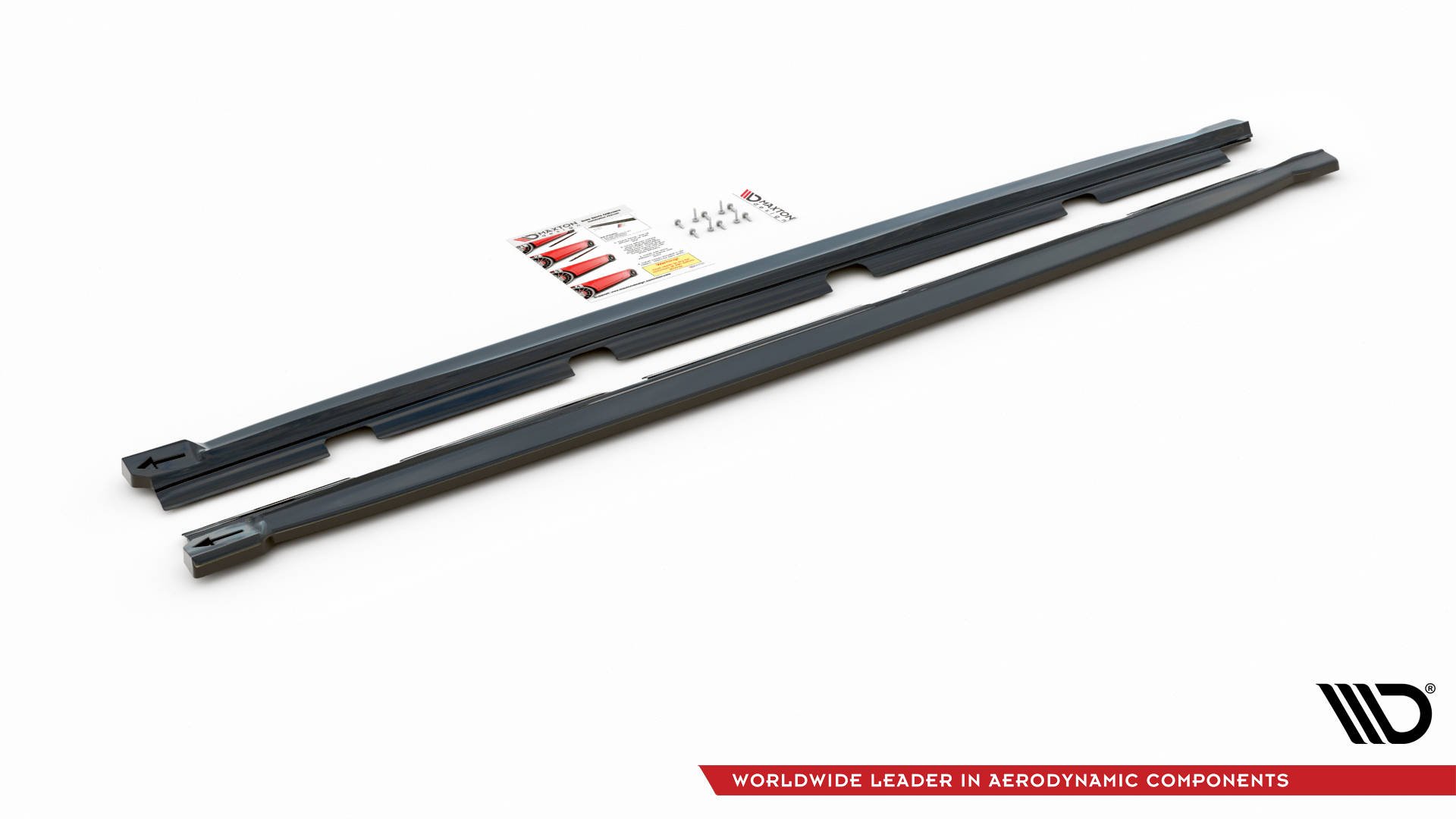Seitenschweller Ansatz Paar passend für CUPRA Ateca Mk1 / Mk1 FL schwarz Hochglanz
