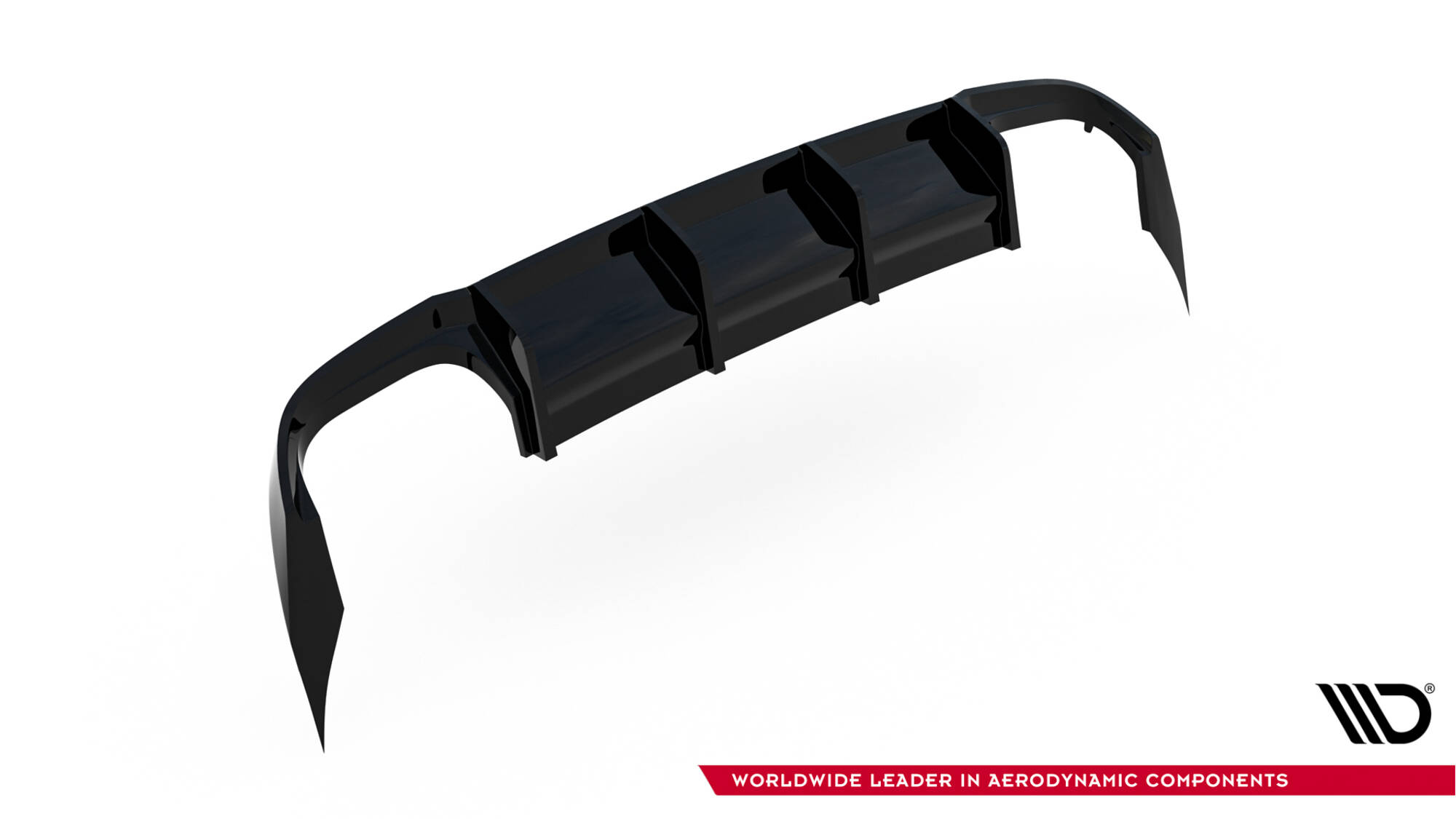 Heckansatz Diffusor passend für CUPRA Leon ST Mk1 FL schwarz Hochglanz