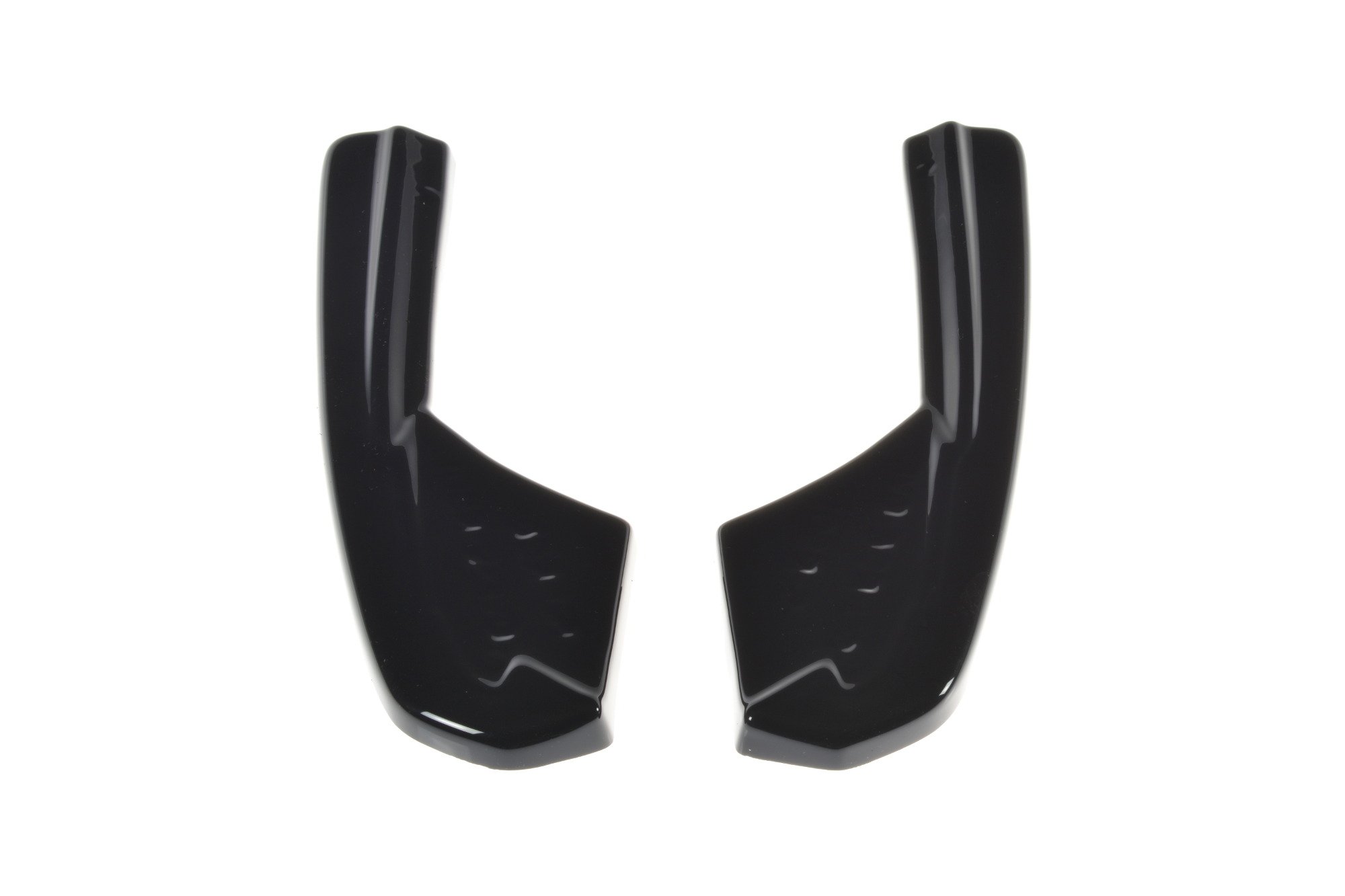 Heck Ansatz Flaps Diffusor für Audi RS3 Limousine 8V Facelift schwarz Hochglanz