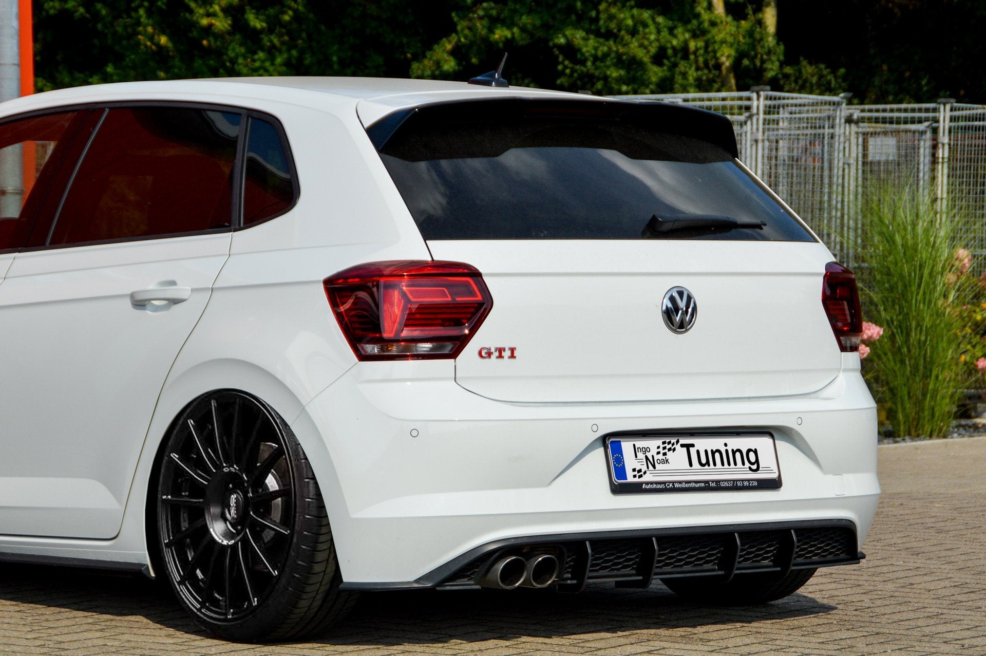 Heckansatz für VW Polo 6 GTI 2G AW