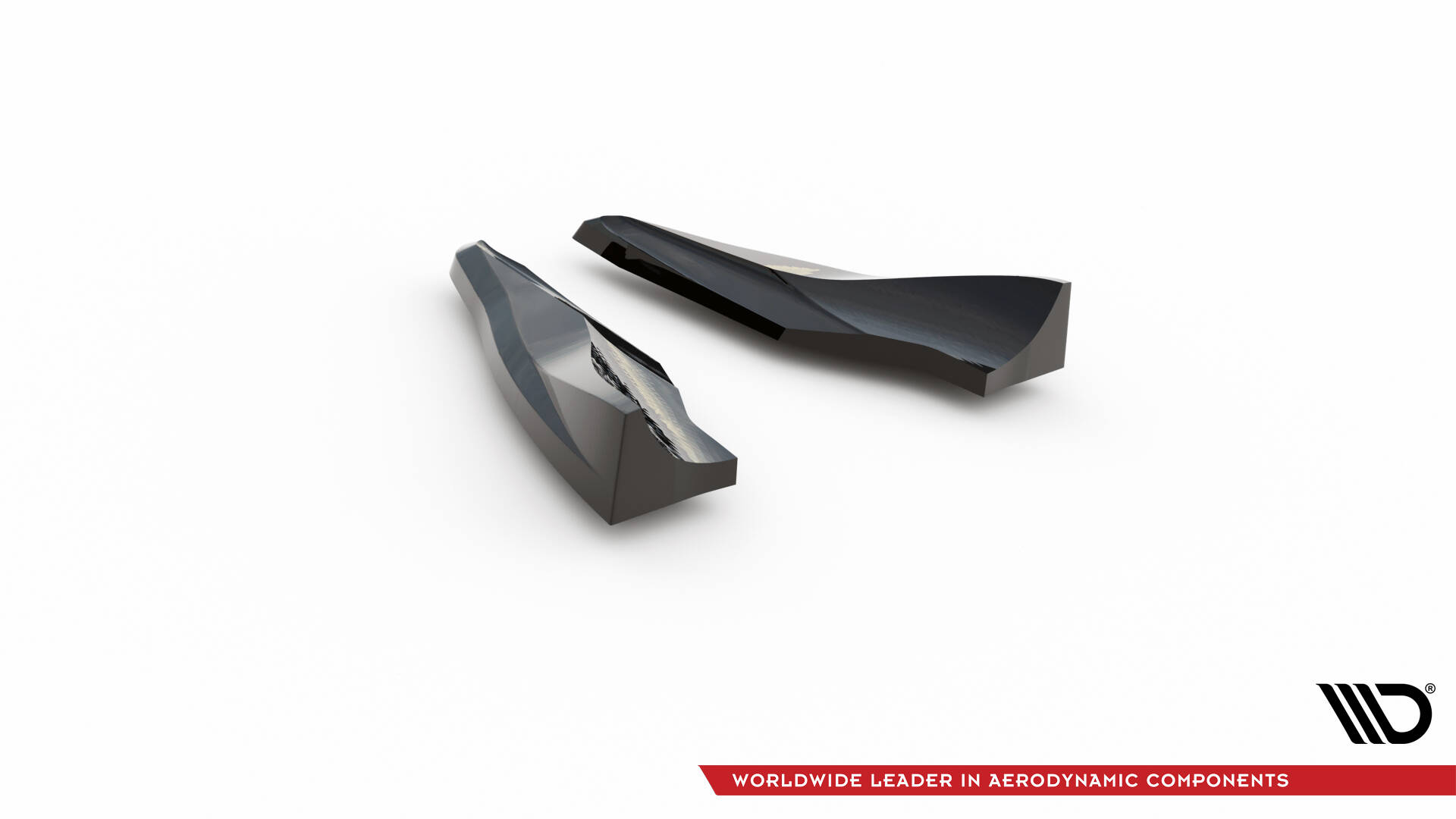 Diffusor Flaps V.4 passend für CUPRA Formentor Mk1 FL schwarz Hochglanz