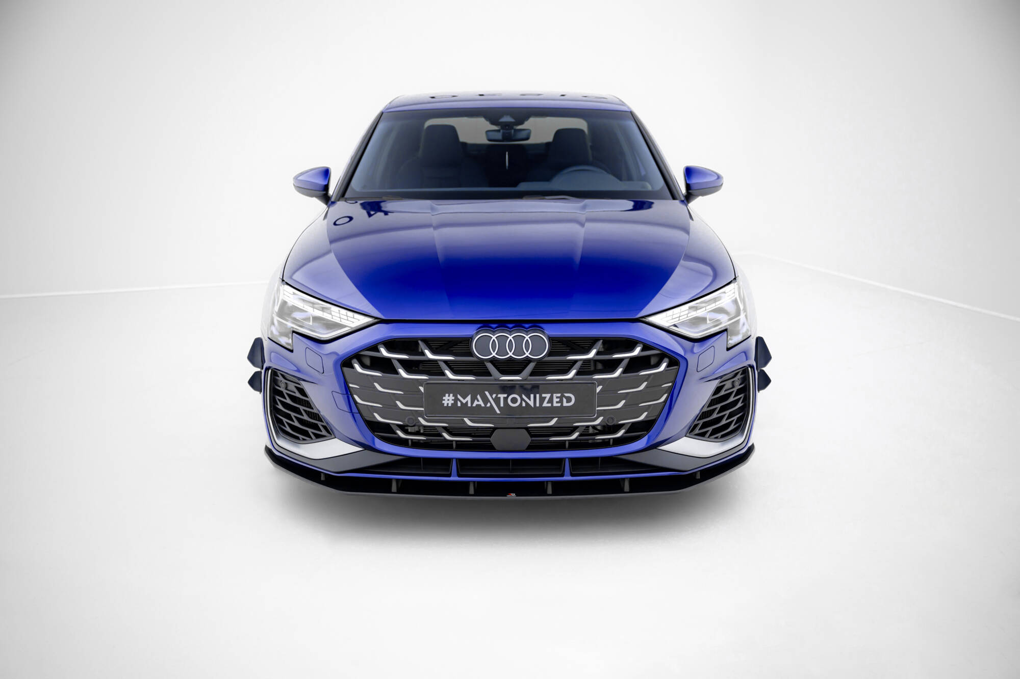 Street Pro Spoilerlippe Front Ansatz passend für Audi A3 S-Line Limousine / S3 Limousine 8Y FL