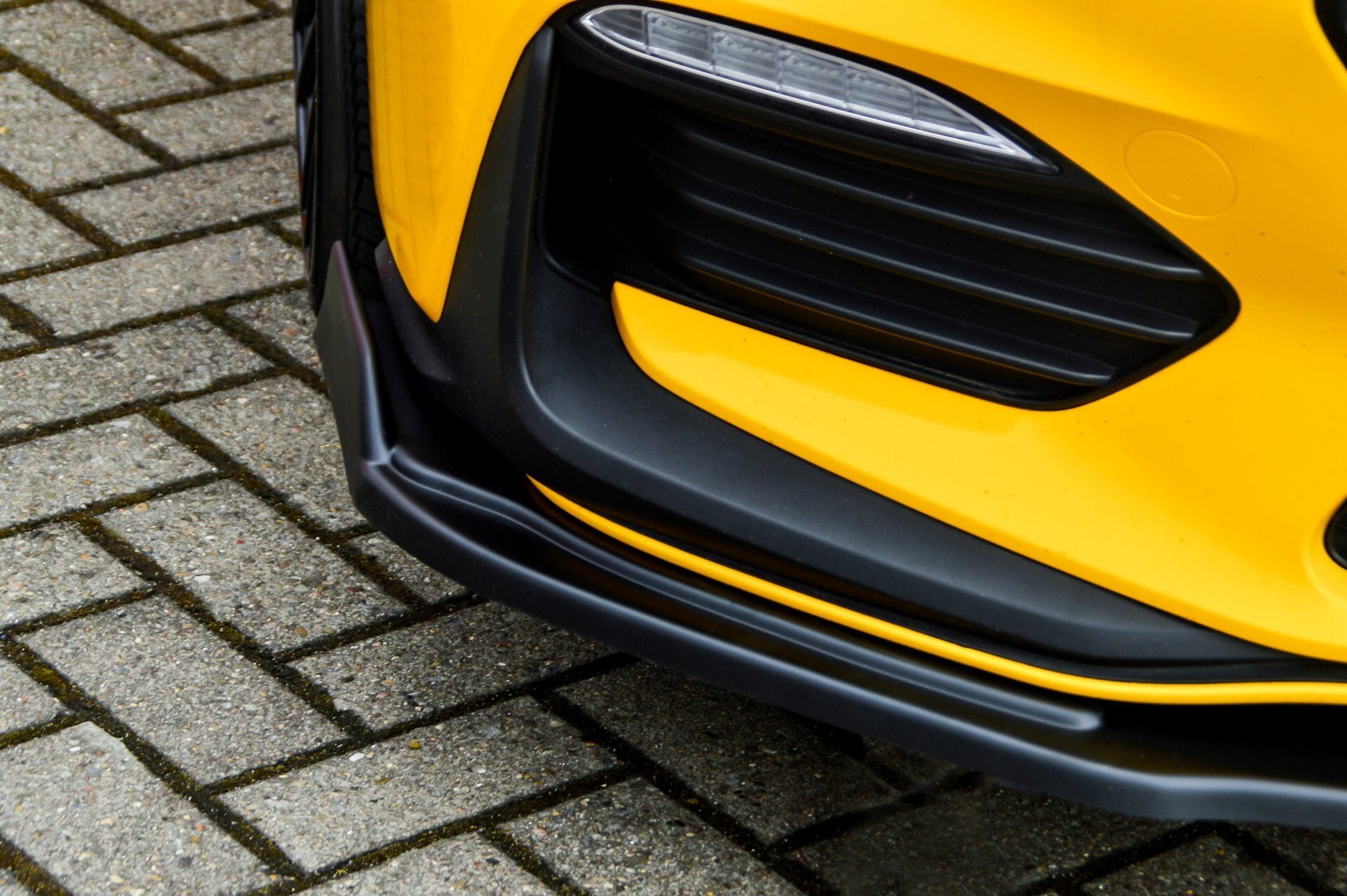 Cup Frontspoilerlippe für Hyundai I30 N-Line + Fastback ab Bj.2018- Schwarz Glanz