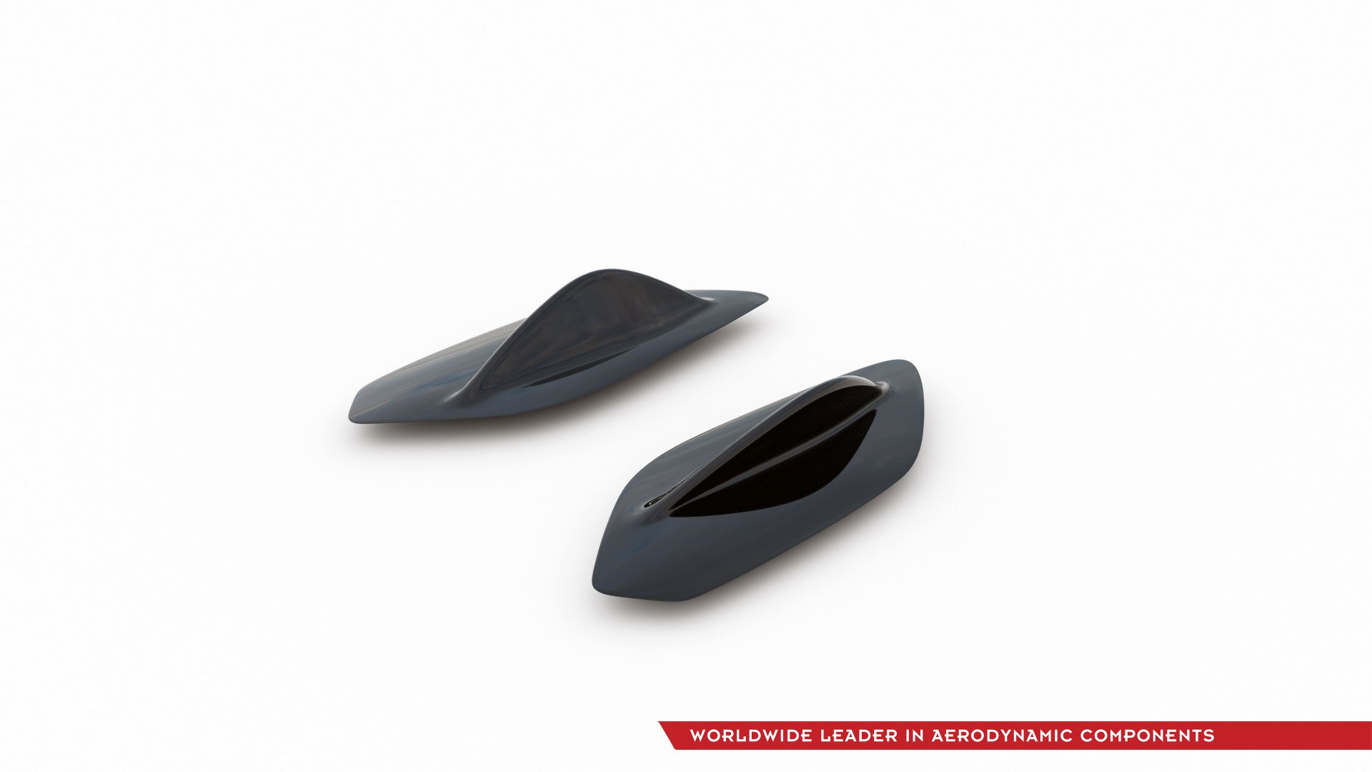 Spoiler Seitenerweiterungen Mercedes A35 AMG Hatchback W177 schwarz matt