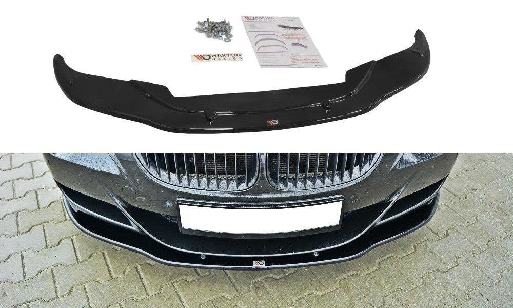 Front Ansatz V.2 für BMW M6 E63 schwarz Hochglanz