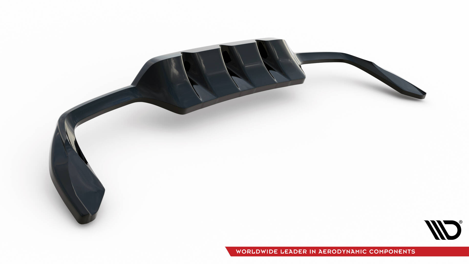 Diffusor Heckansatz passend für CUPRA Leon Hatchback Mk1 schwarz Hochglanz